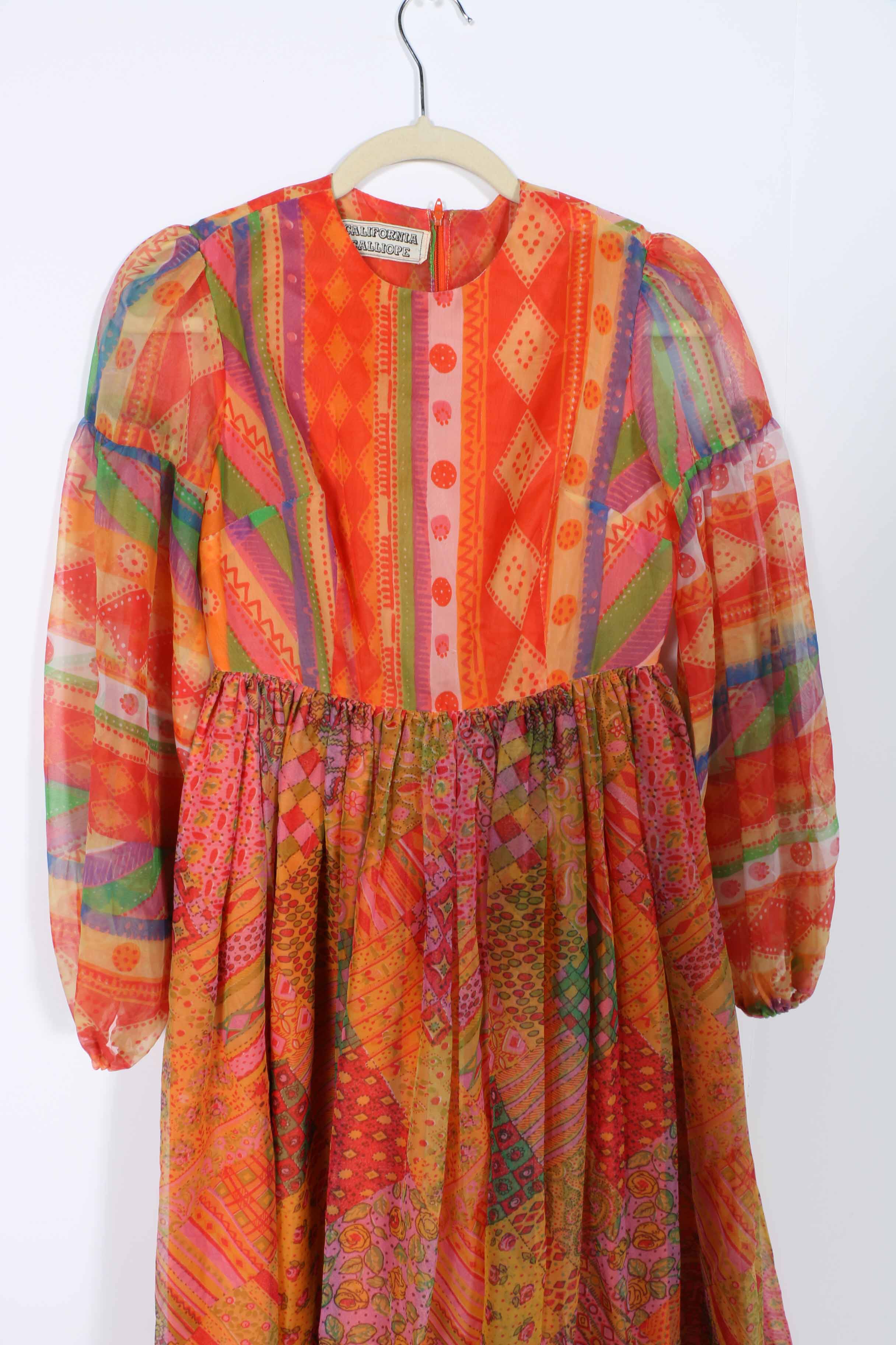 Vintage California Calliope Dress