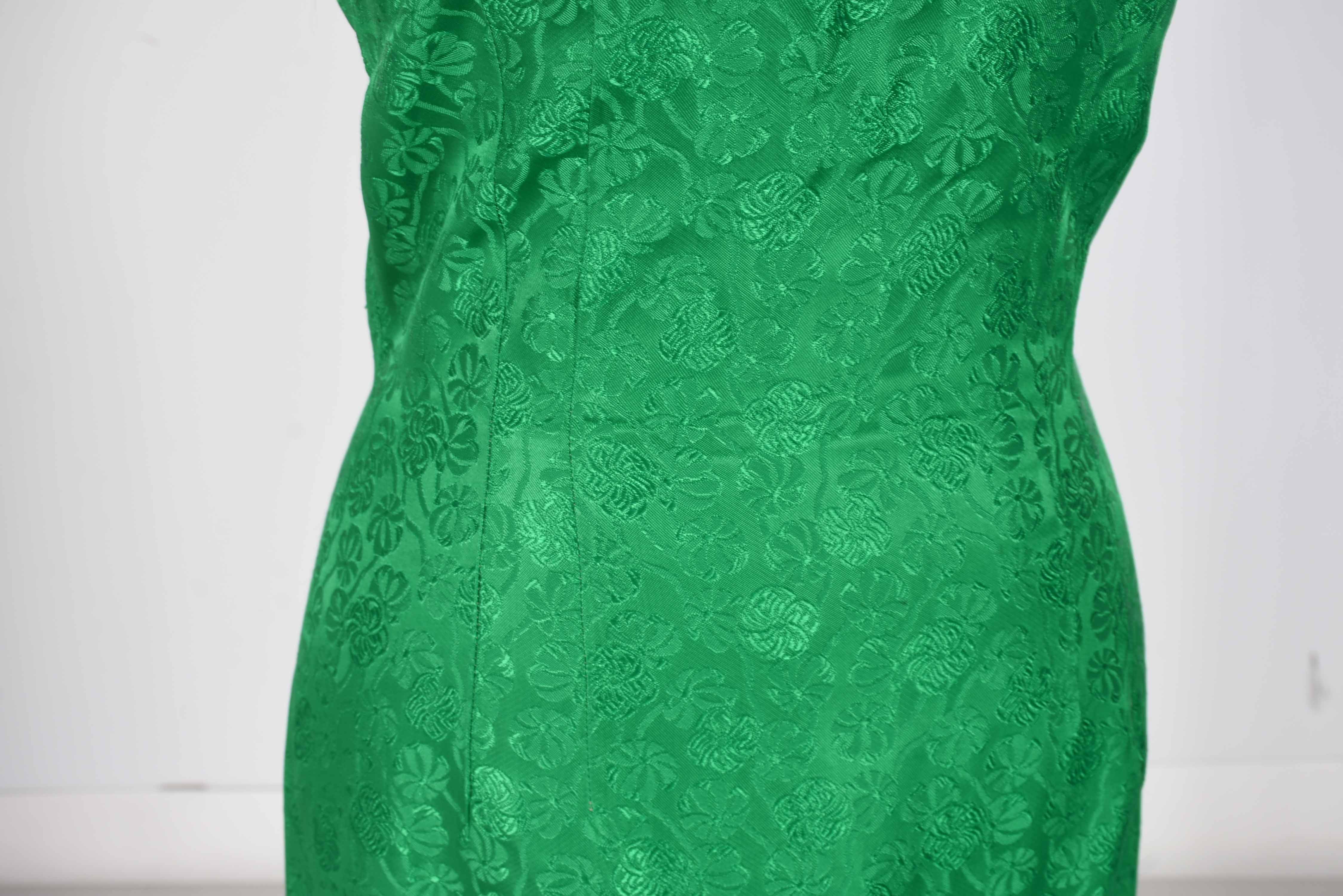 Vintage Green Cocktail Dress
