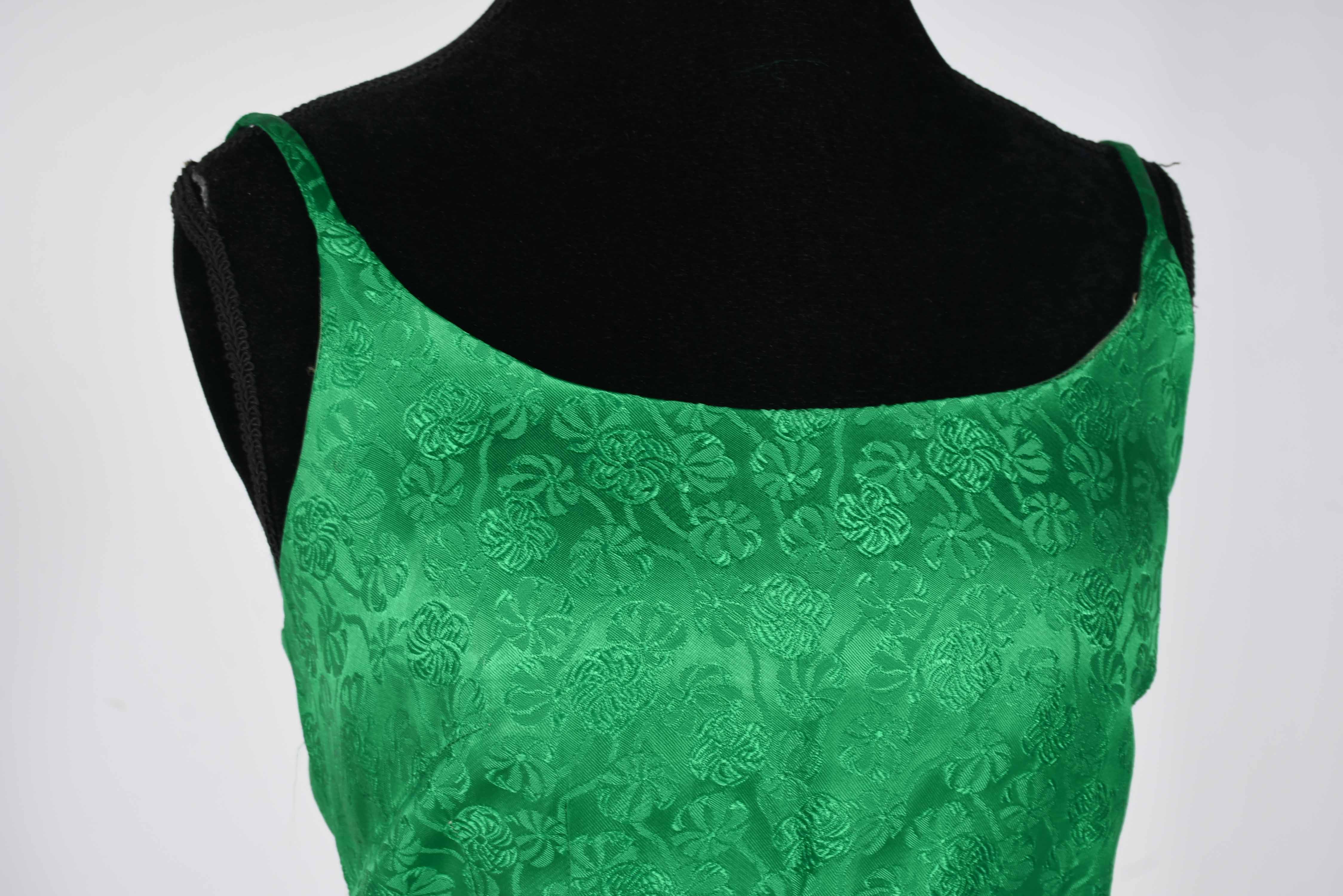 Vintage Green Cocktail Dress