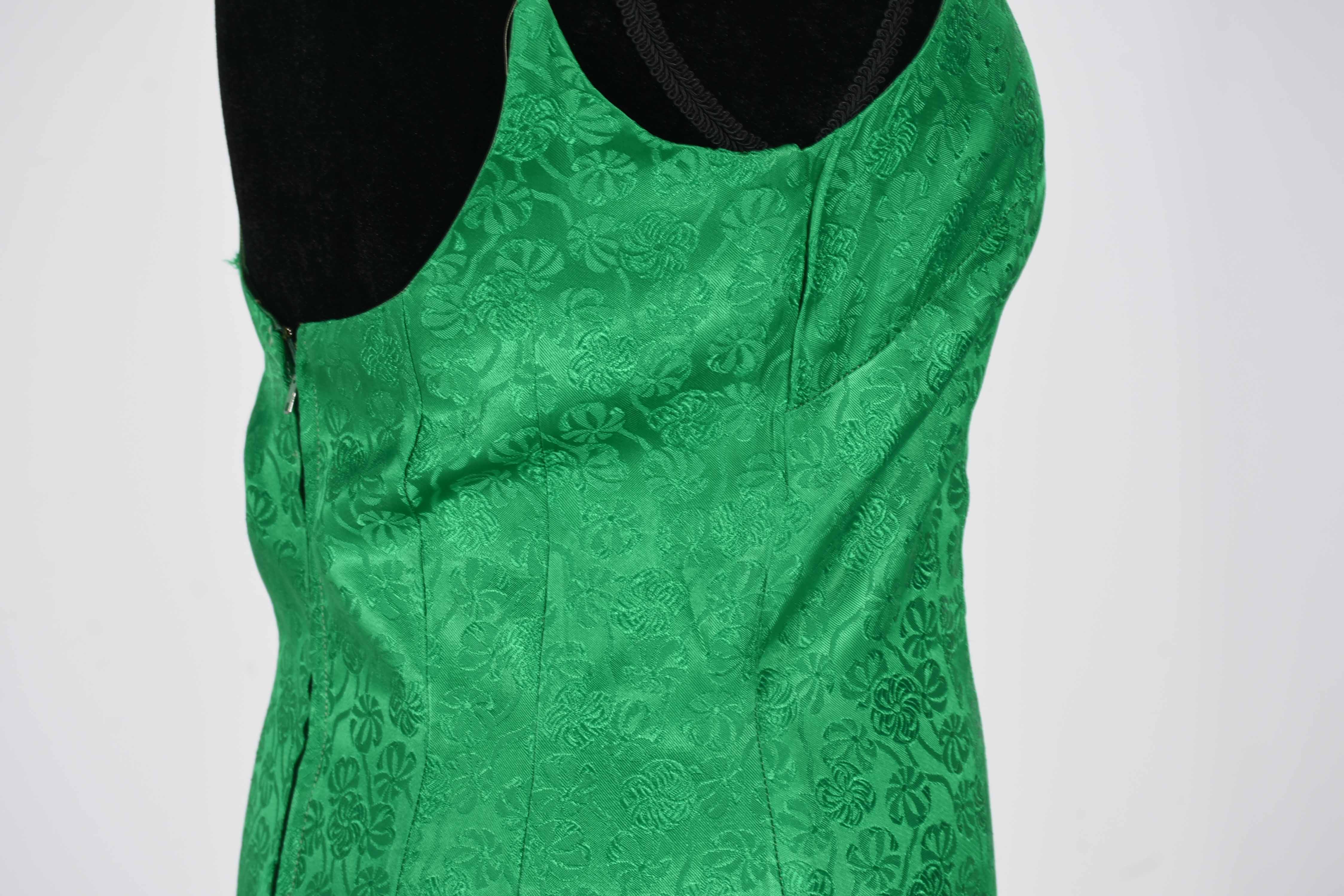 Vintage Green Cocktail Dress