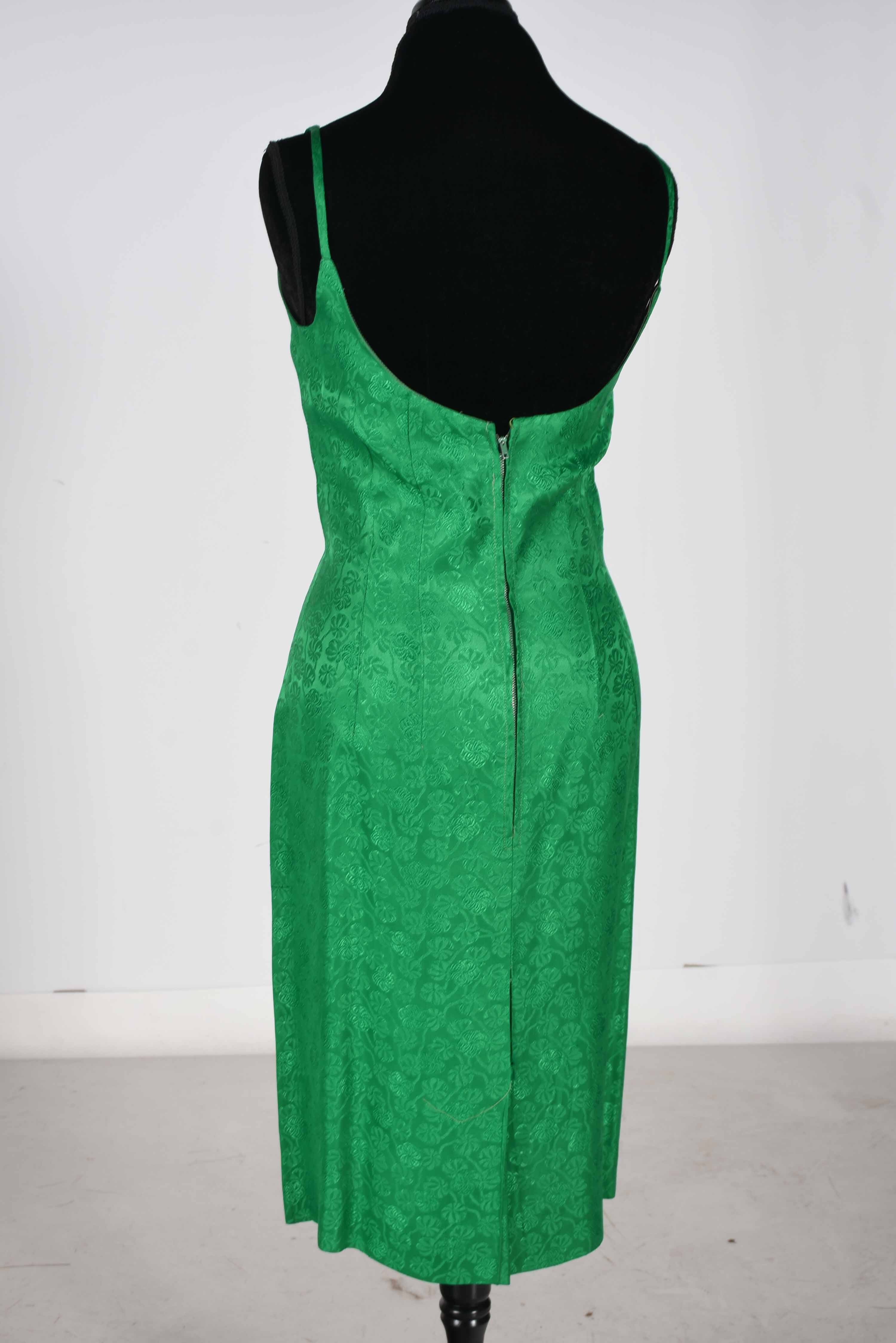 Vintage Green Cocktail Dress