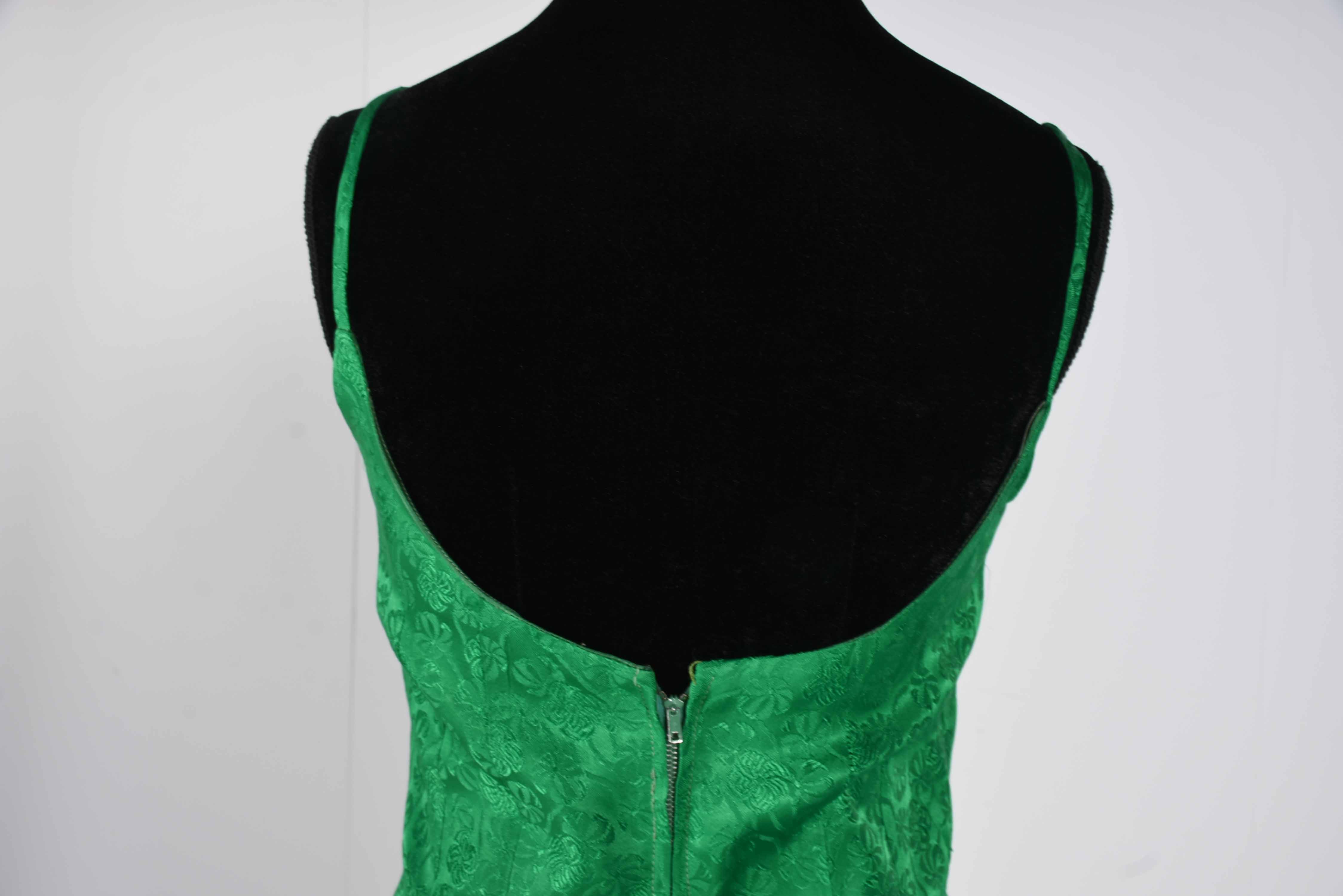 Vintage Green Cocktail Dress