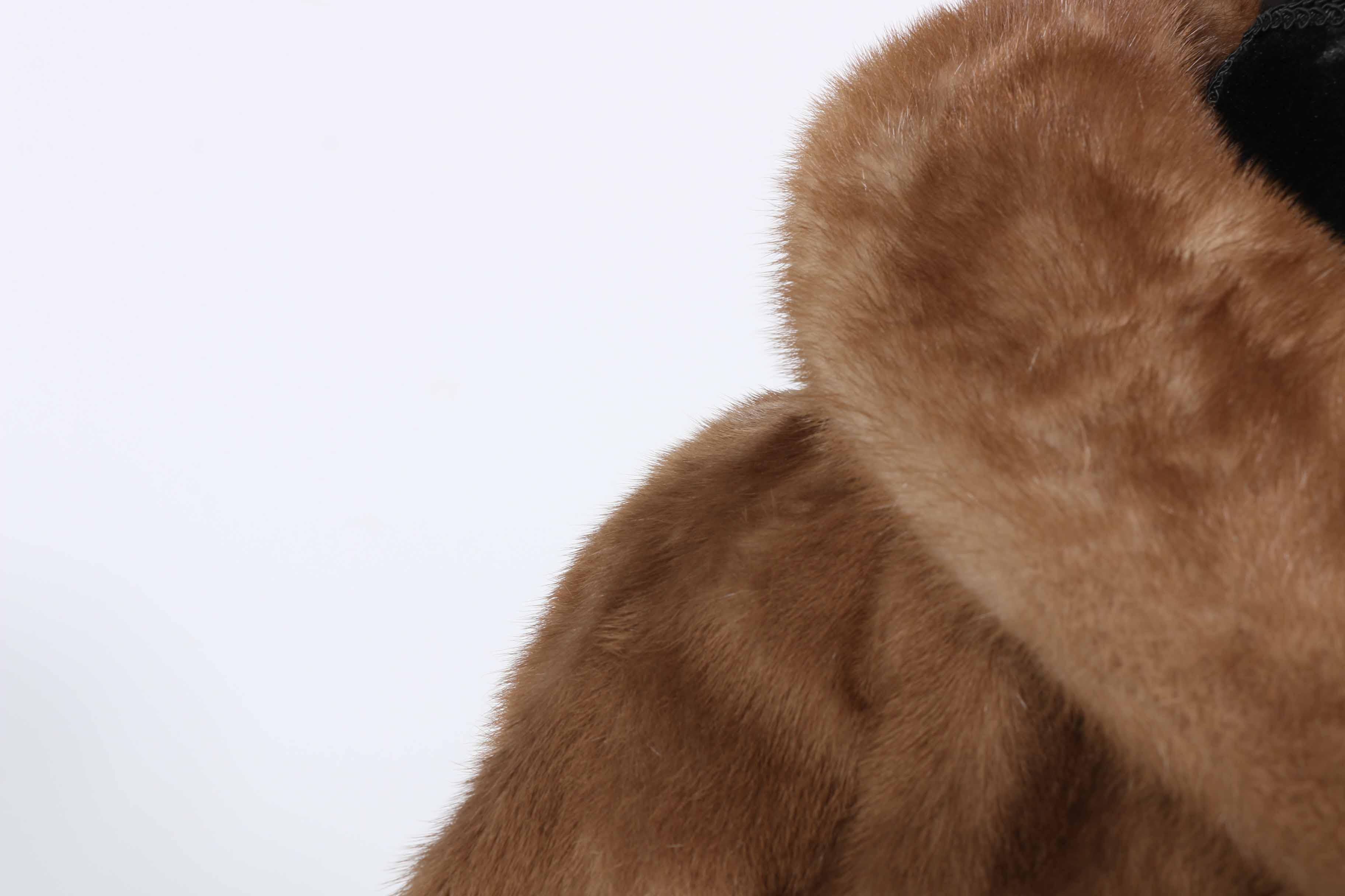 Vintage Mink Fur Cape