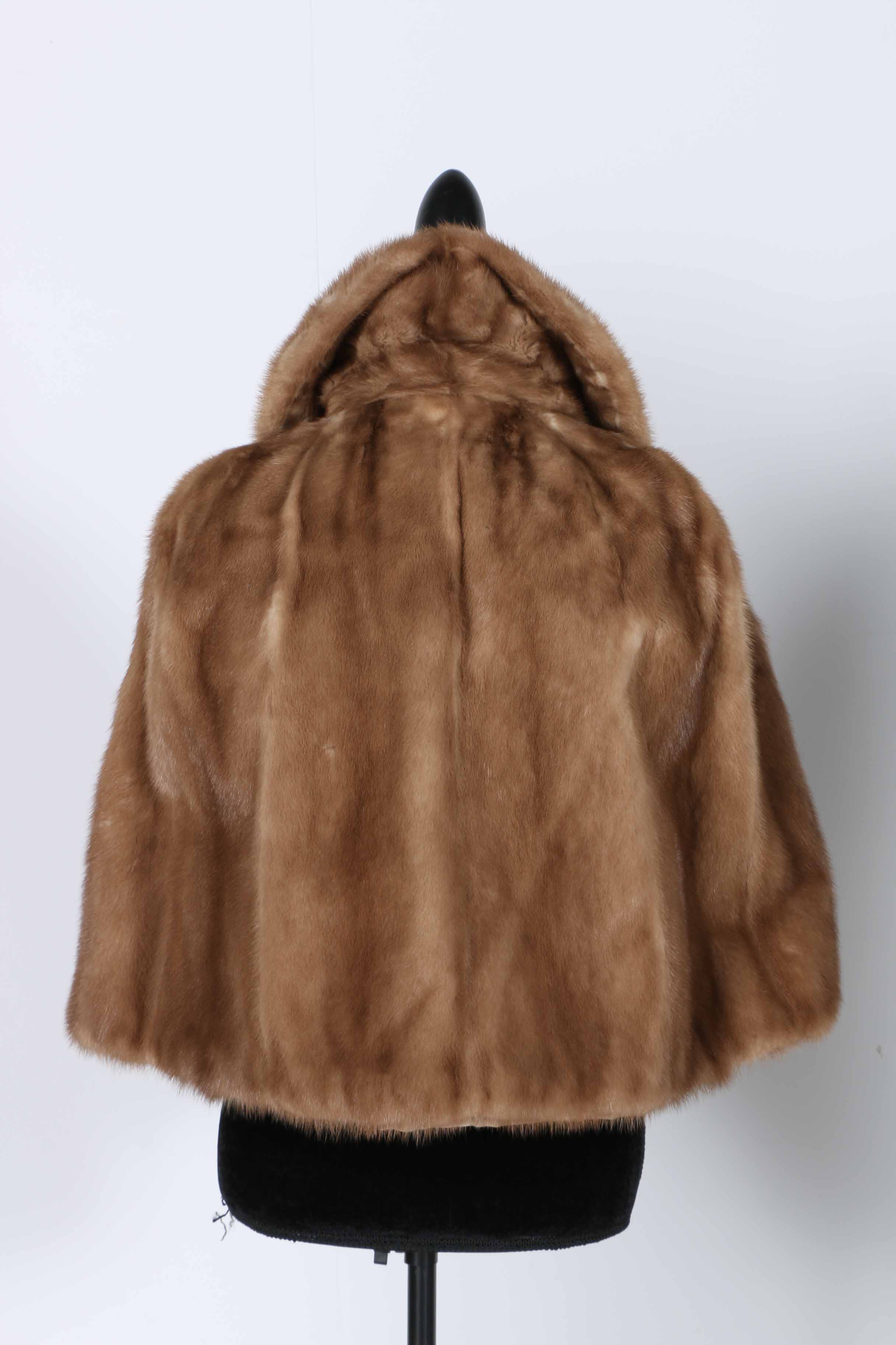 Vintage Mink Fur Cape