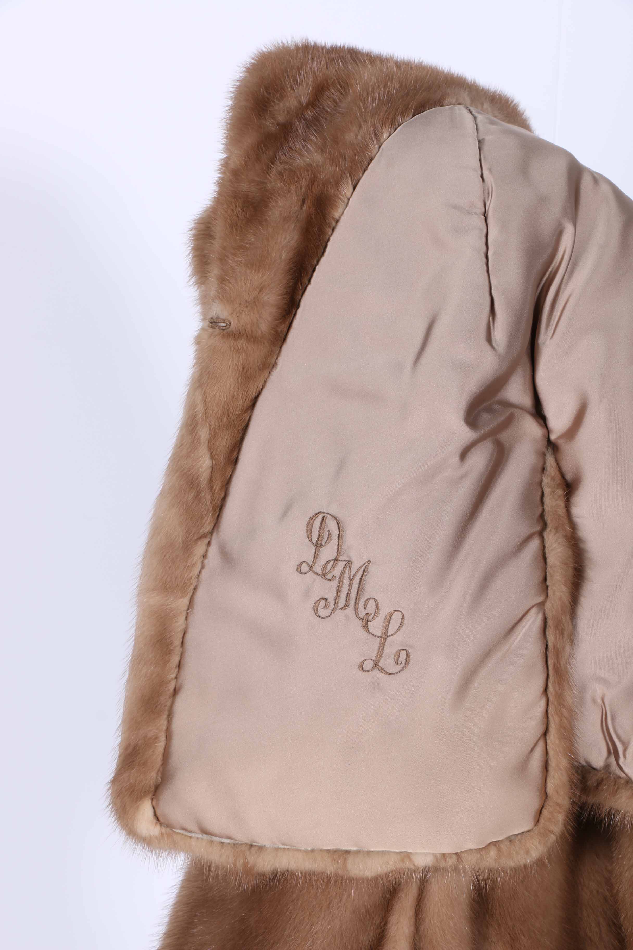 Vintage Mink Fur Cape