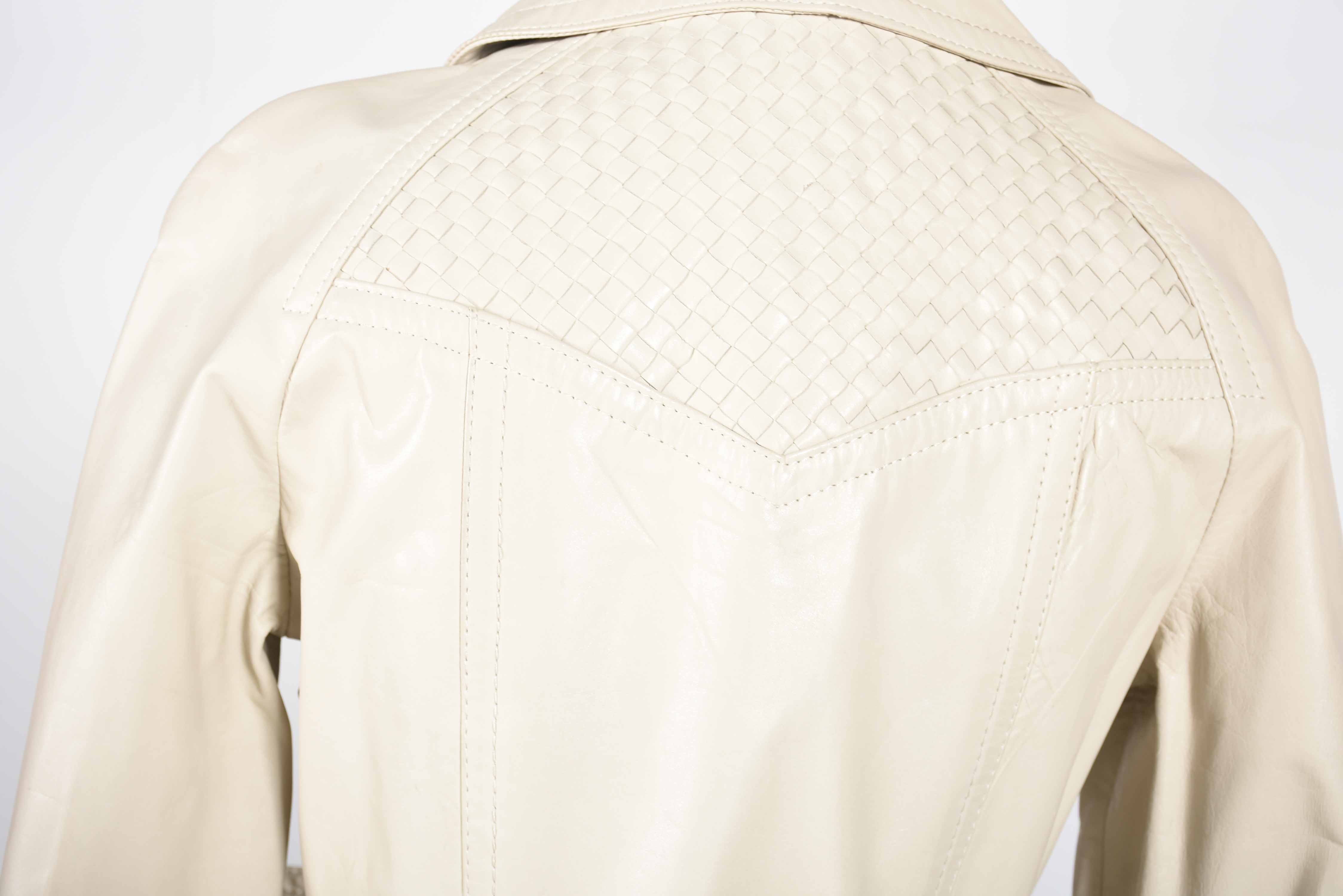 1970s Suburban Heritage Women's Leather Trench Coat