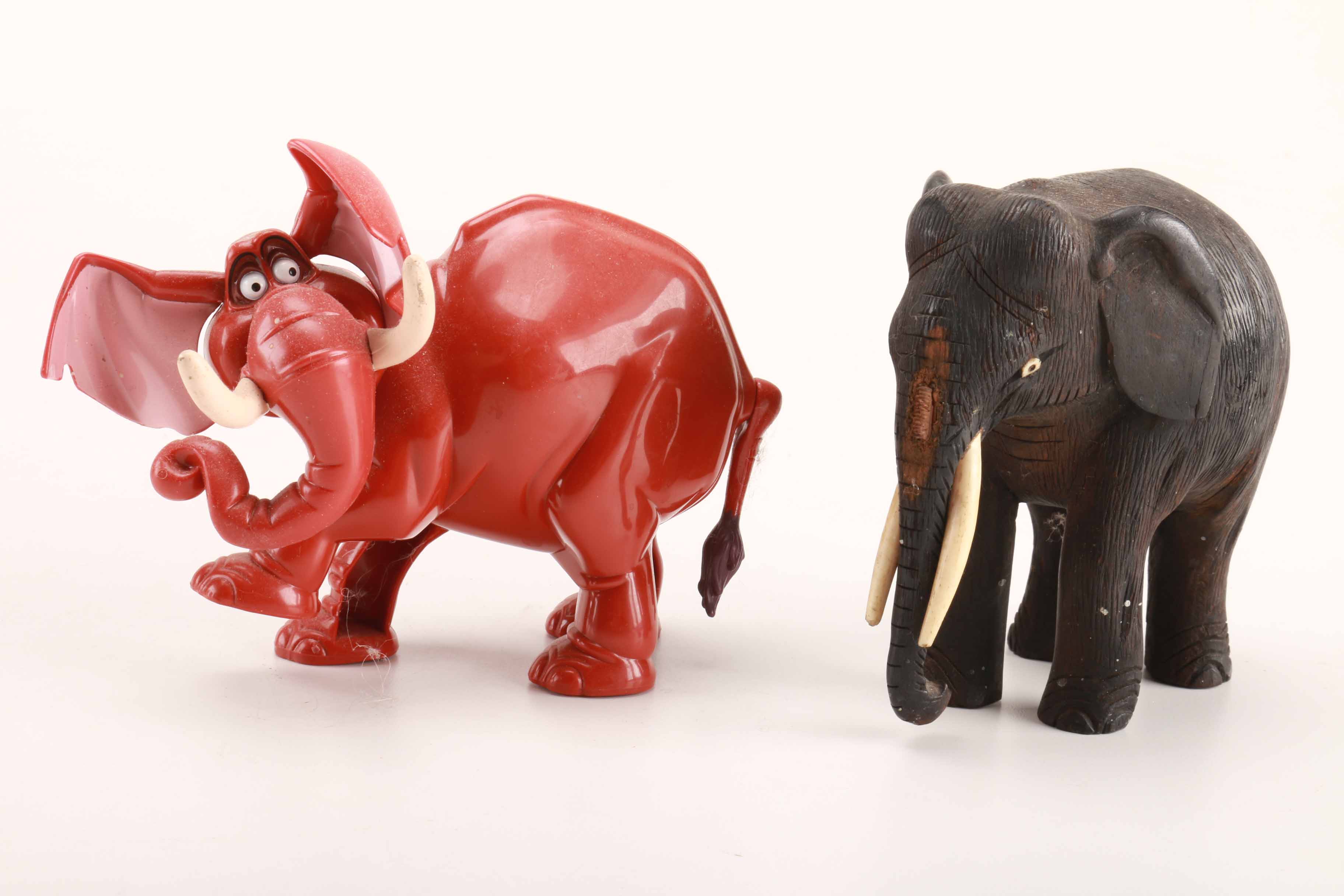 Variety of Elephant Figurines