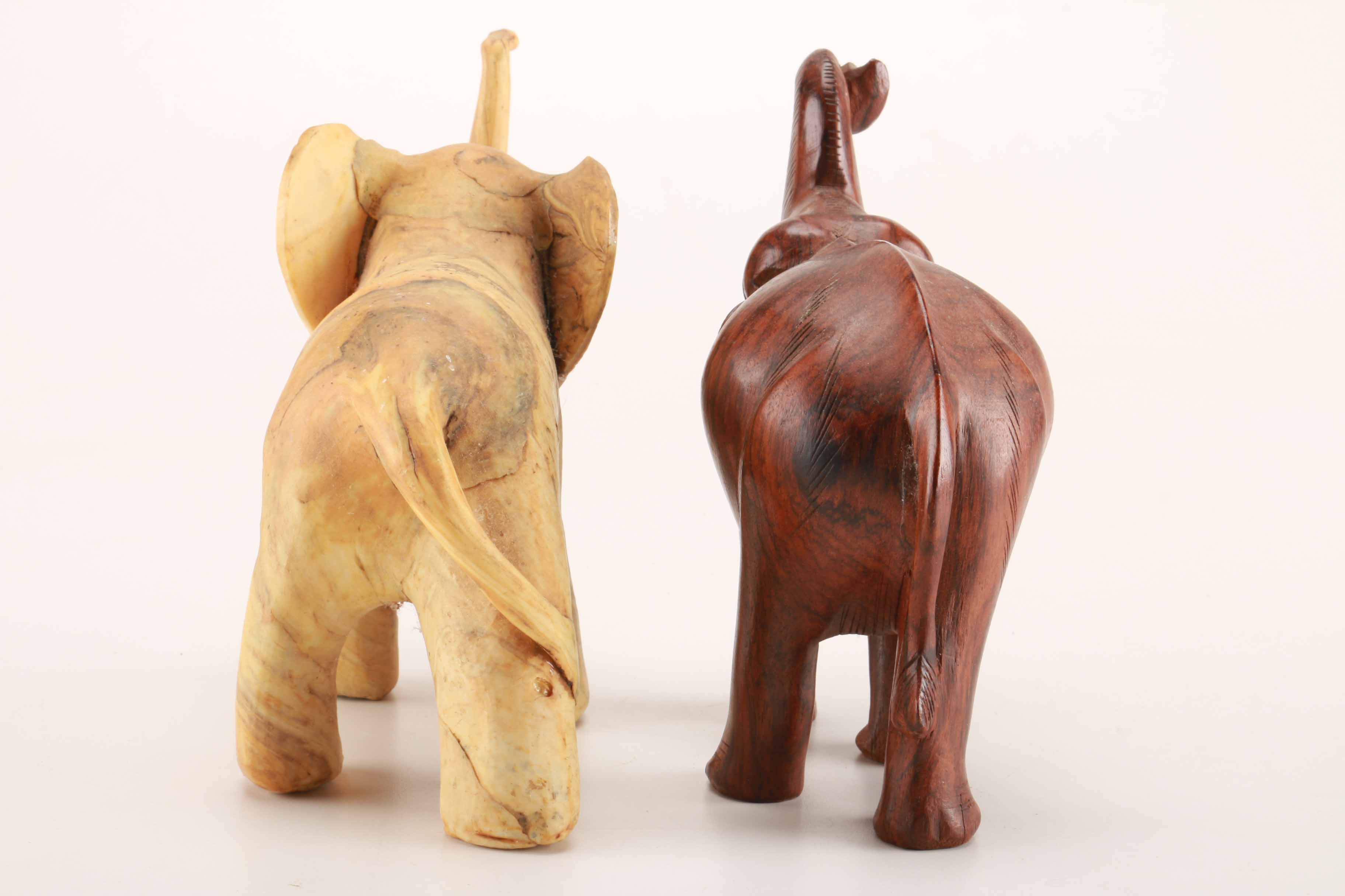 Variety of Elephant Figurines