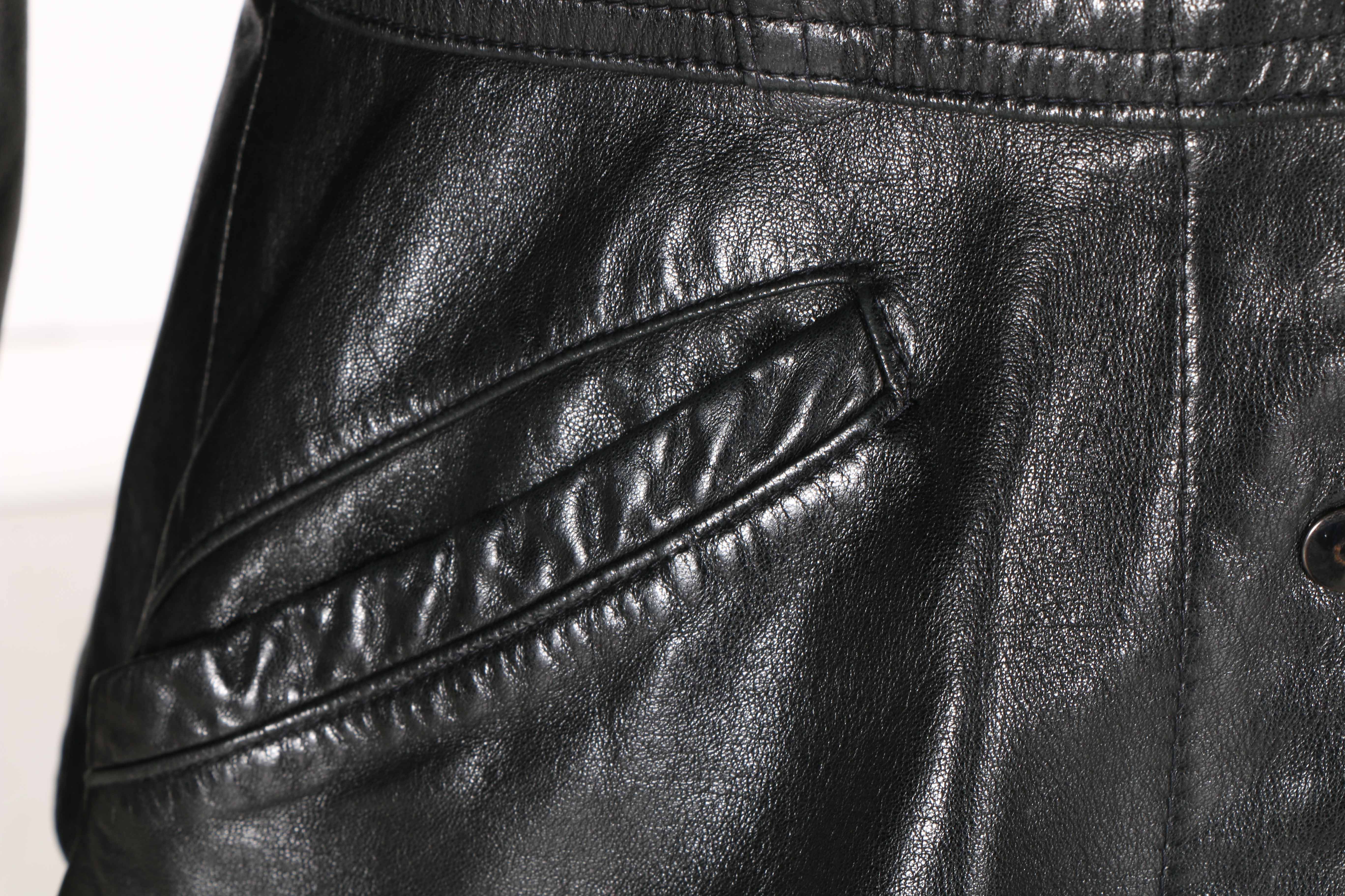 Neiman-Marcus Women's Black Leather Jacket