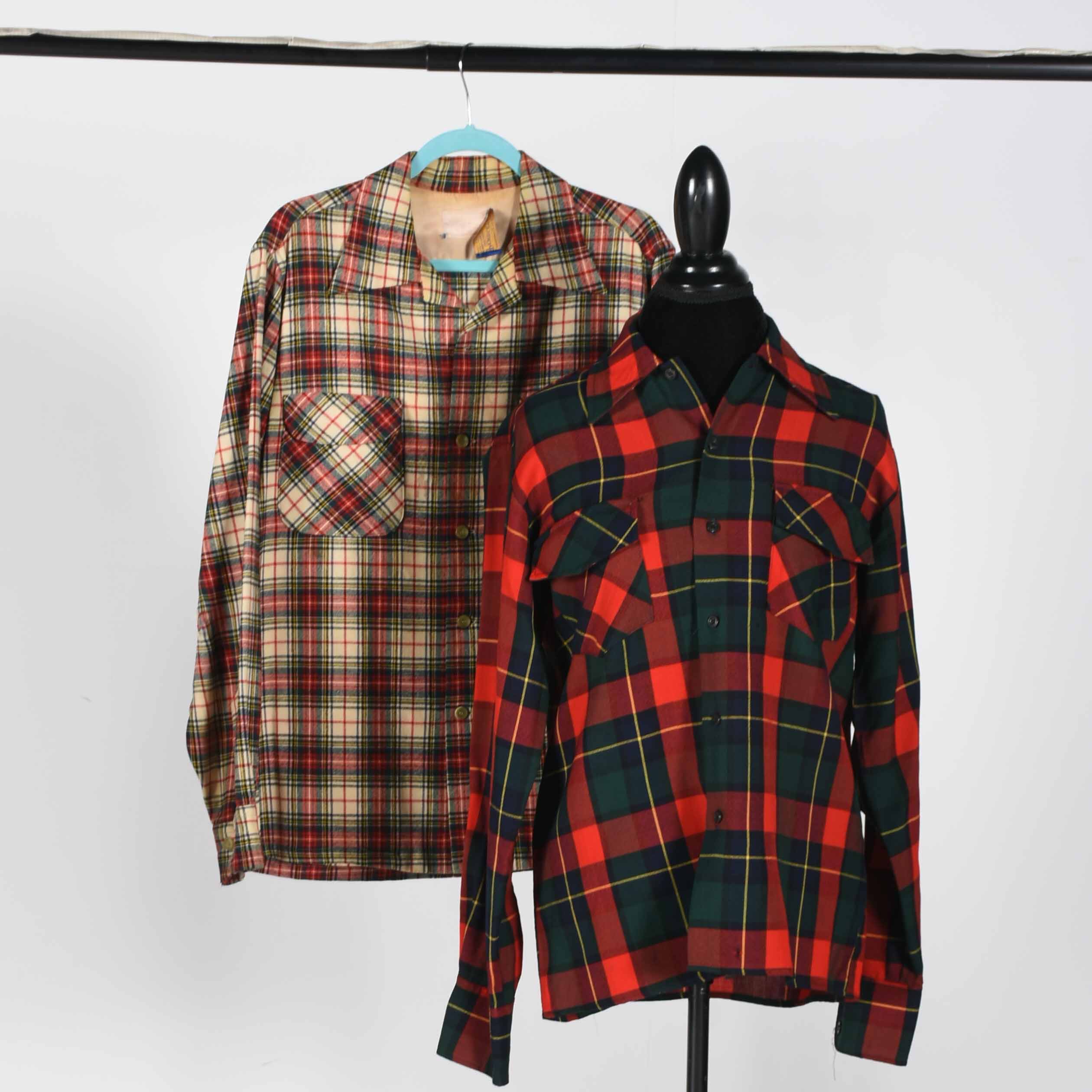Vintage Pendleton and Hudson Bay Flannel Shirts