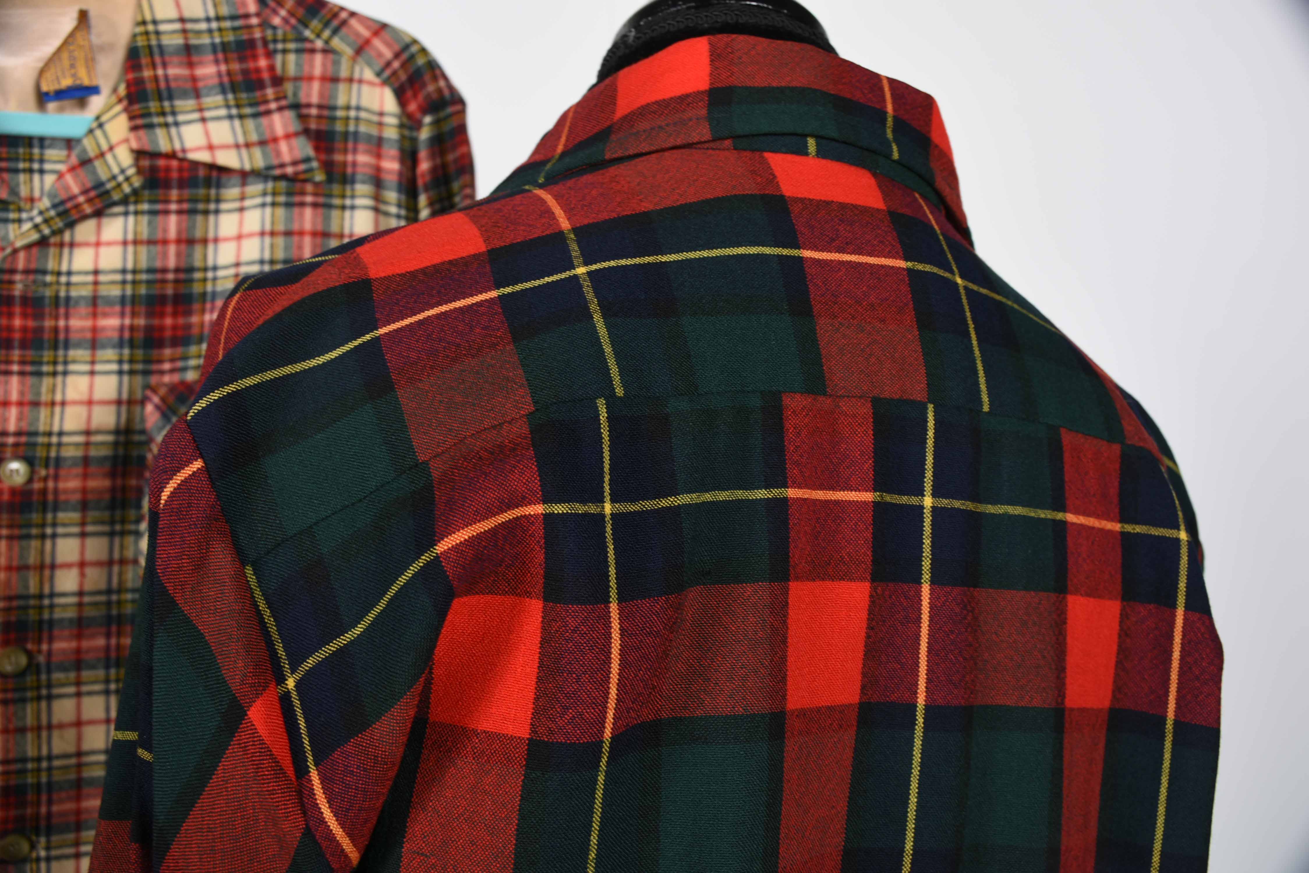 Vintage Pendleton and Hudson Bay Flannel Shirts