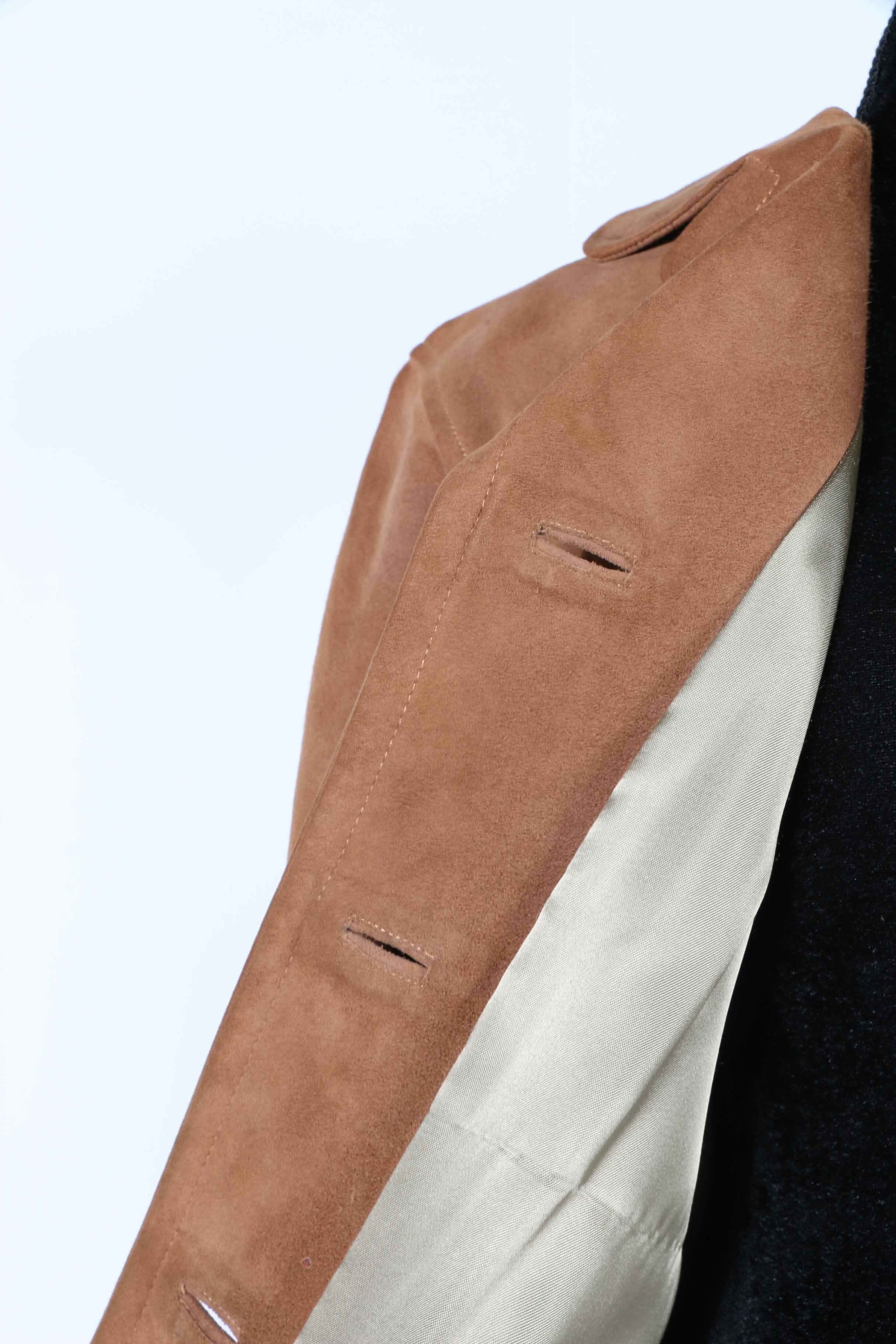 Vintage Suede Tan Jacket