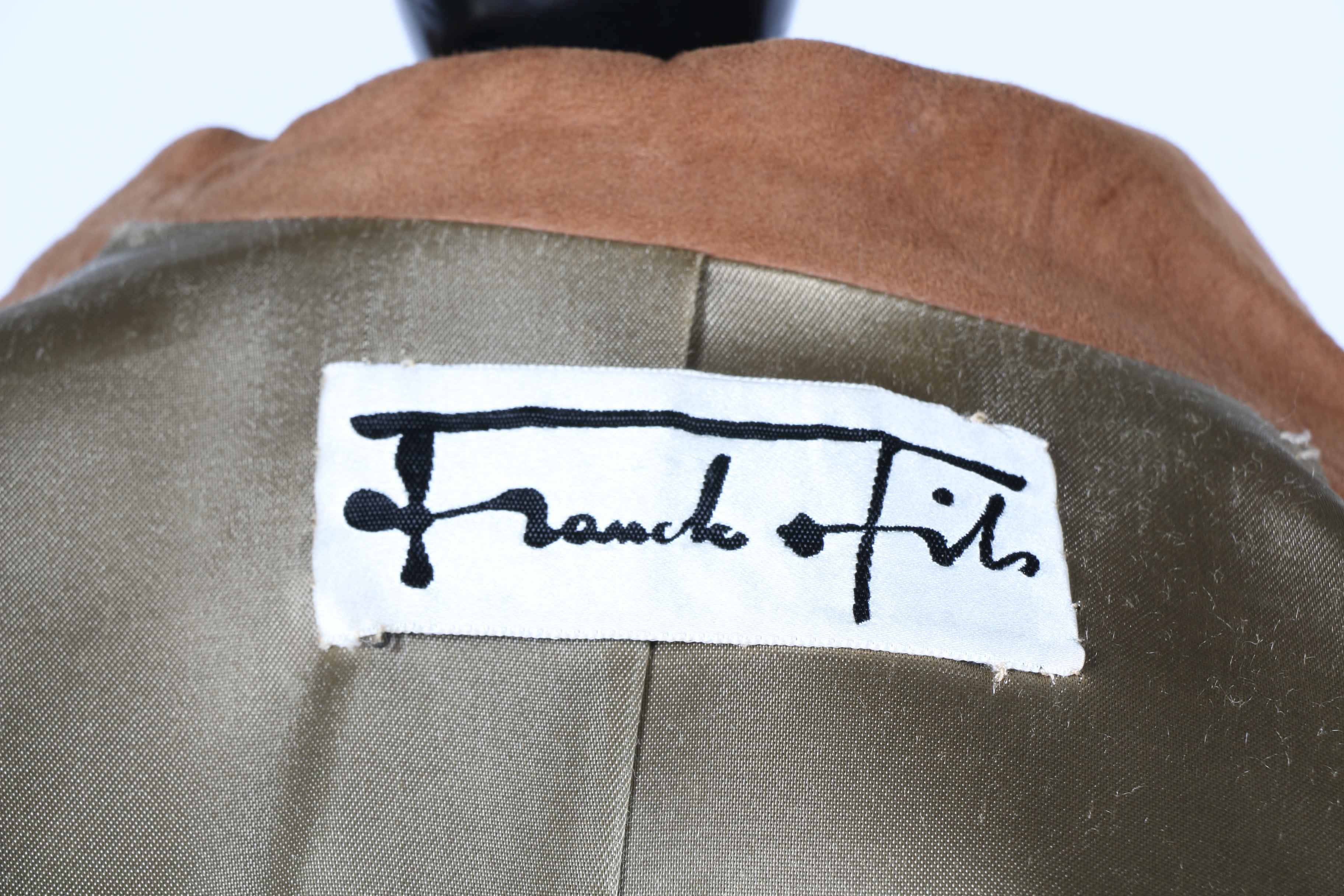 Vintage Suede Tan Jacket