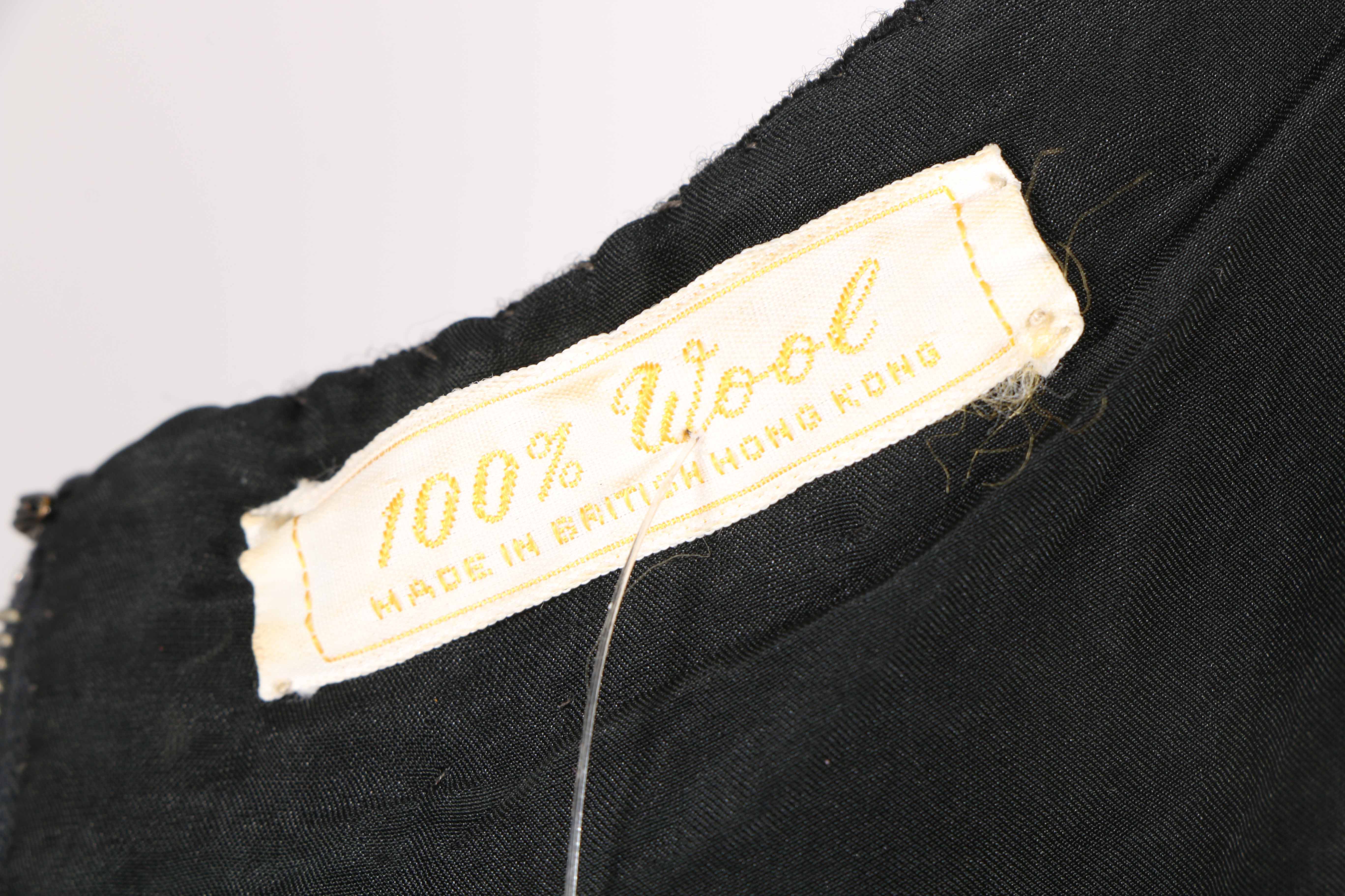 Vintage Black Beaded Top