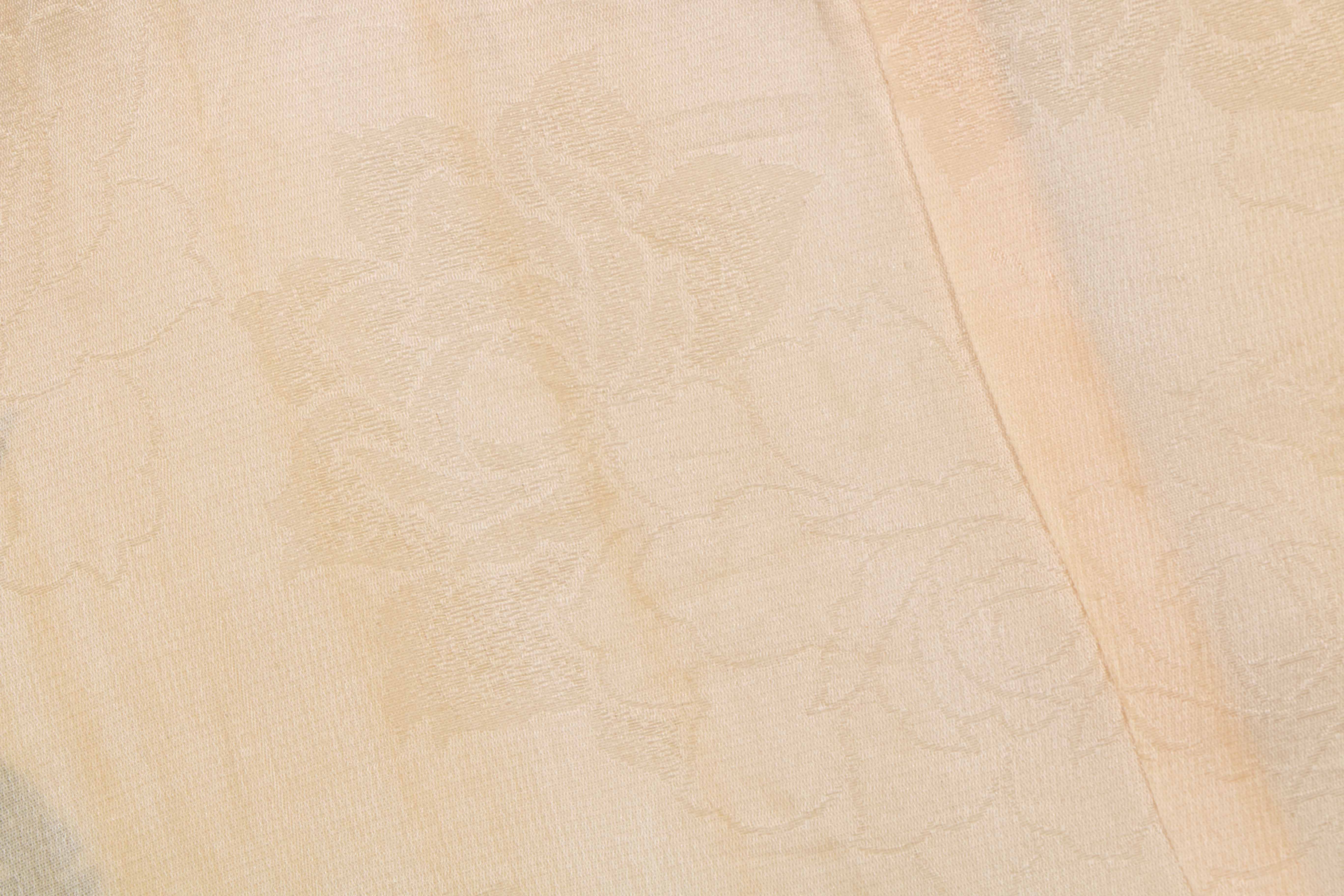 Creme and Red Floral Haori Jacket