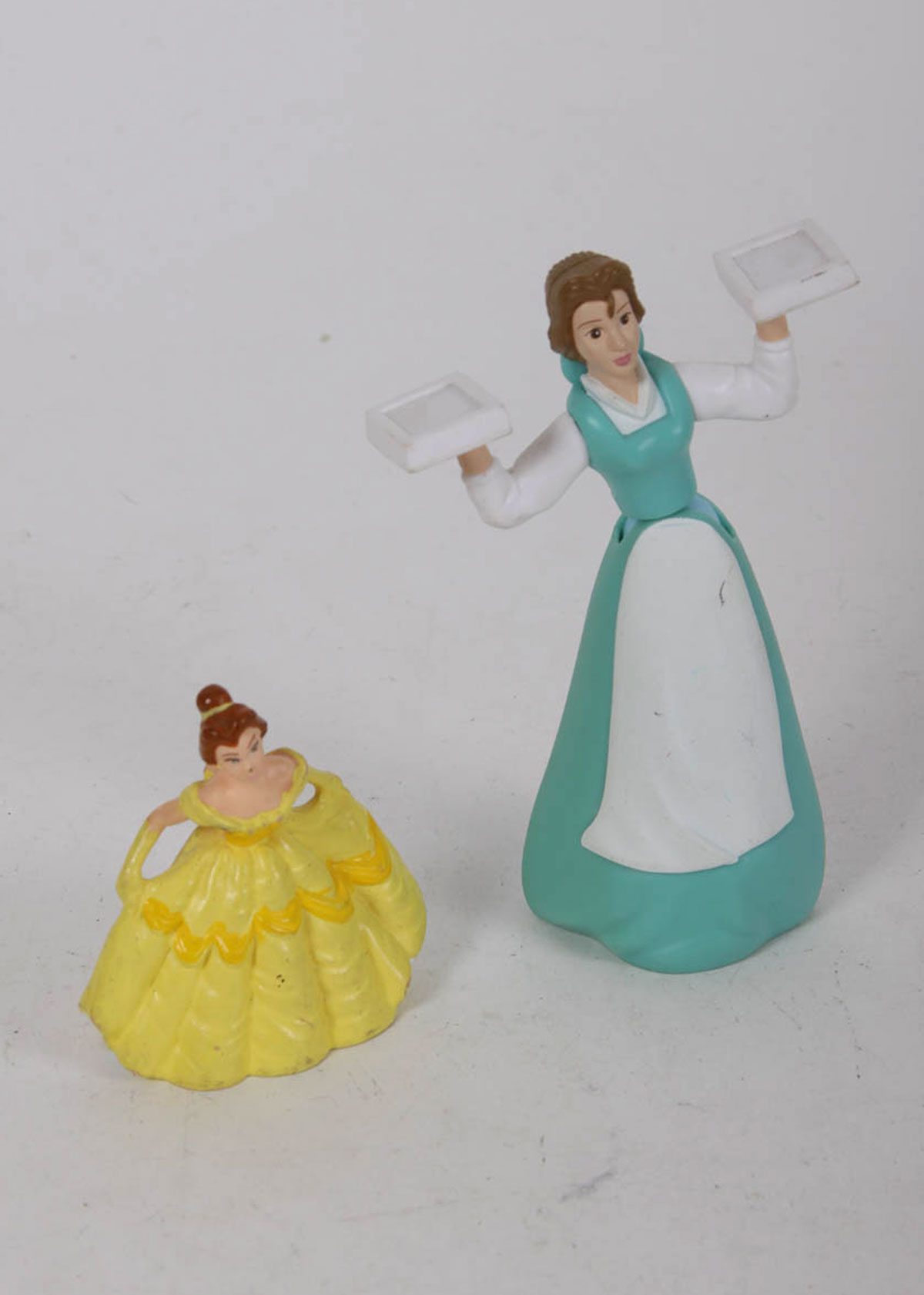 Collection of Beauty and The Beast Dolls, Tea Set and Figurines