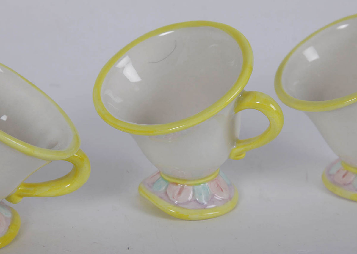 Collection of Beauty and The Beast Dolls, Tea Set and Figurines