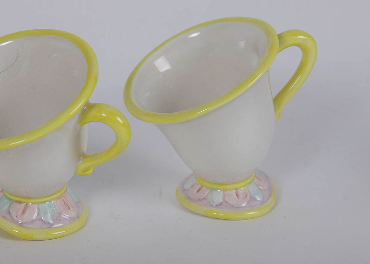 Collection of Beauty and The Beast Dolls, Tea Set and Figurines