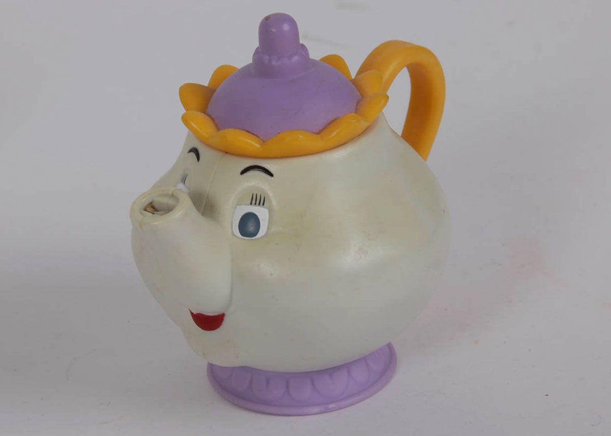 Collection of Beauty and The Beast Dolls, Tea Set and Figurines