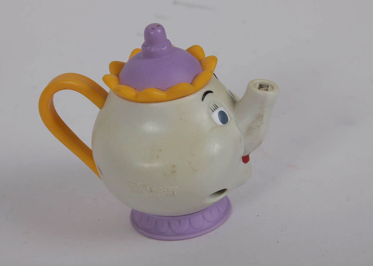 Collection of Beauty and The Beast Dolls, Tea Set and Figurines