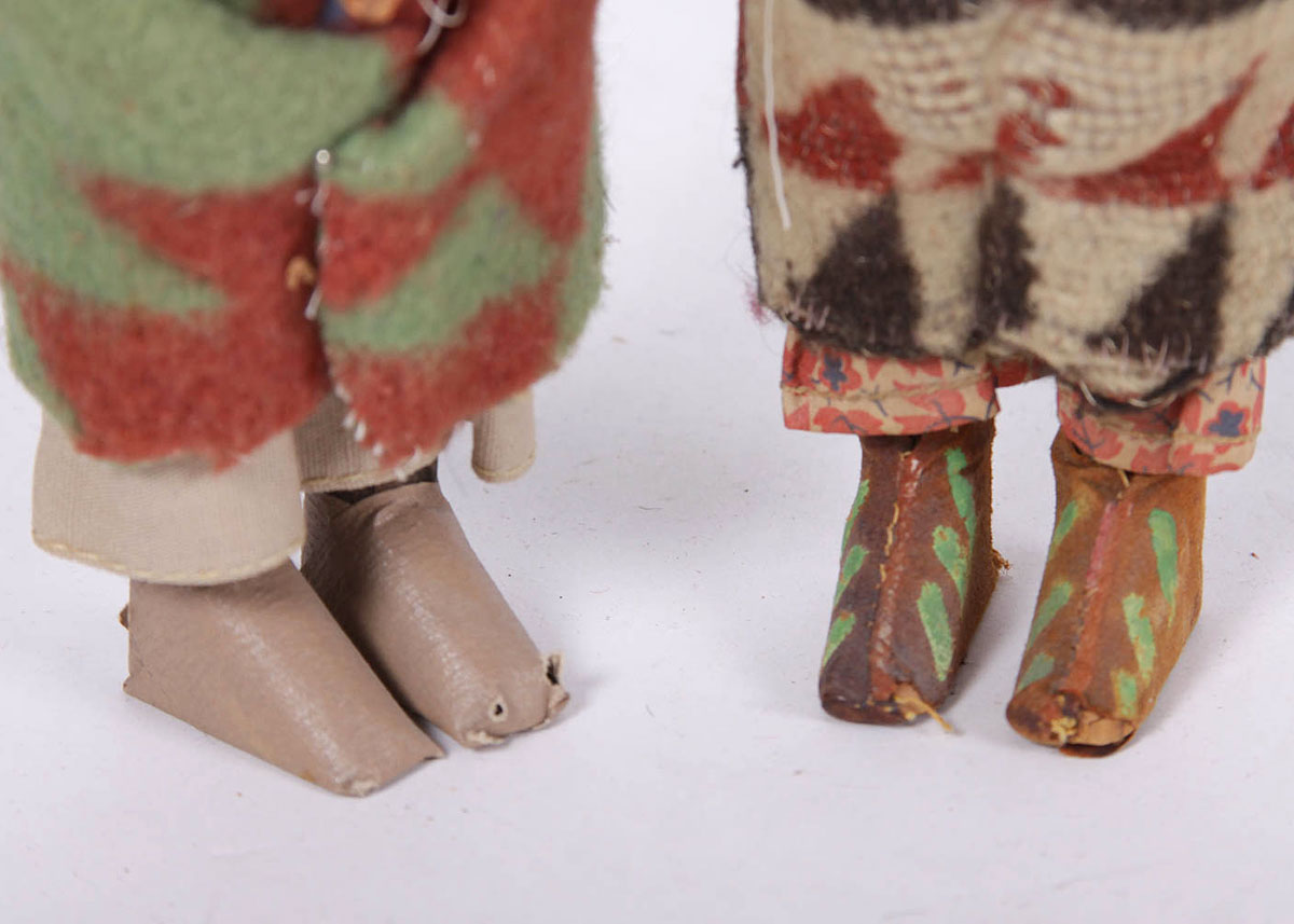 Collection of Skookum Native American Dolls