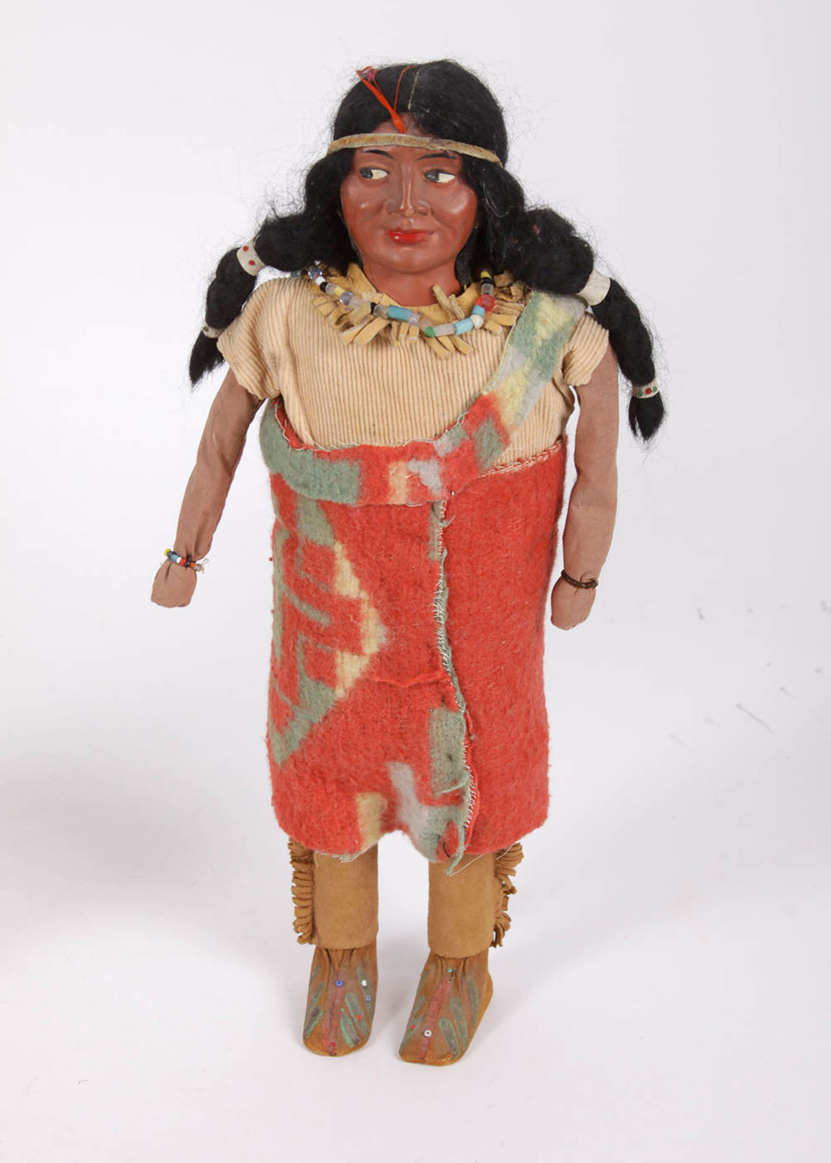 Collection of Skookum Native American Dolls