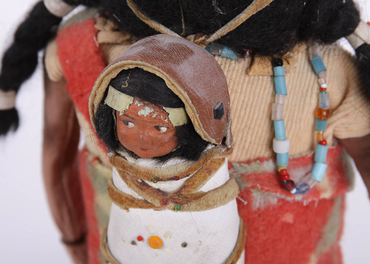 Collection of Skookum Native American Dolls