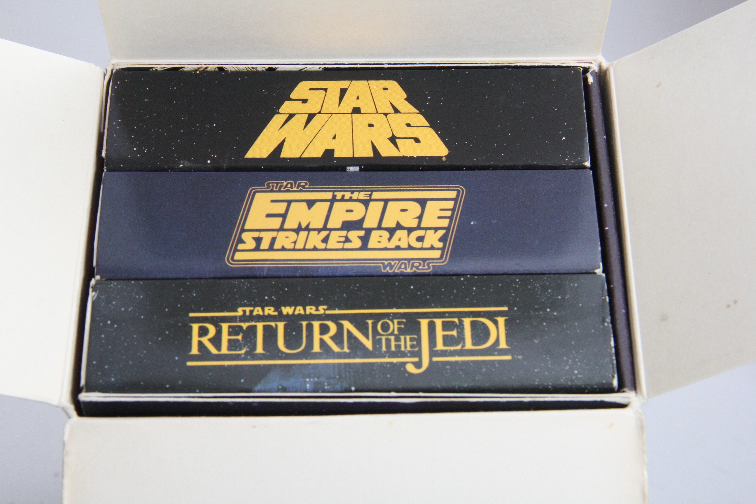 "Star Wars" and "Star Trek" VHS Box Sets