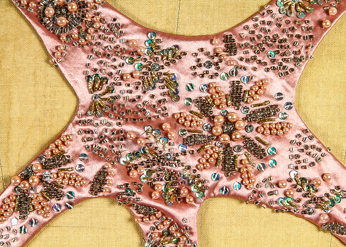 Prada Jersey Racerback Beaded Top