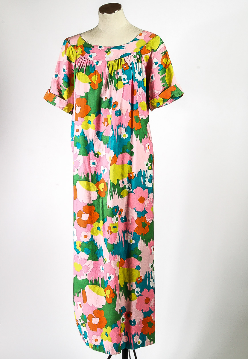 Three Vintage Hawaiian Style Muu Muus