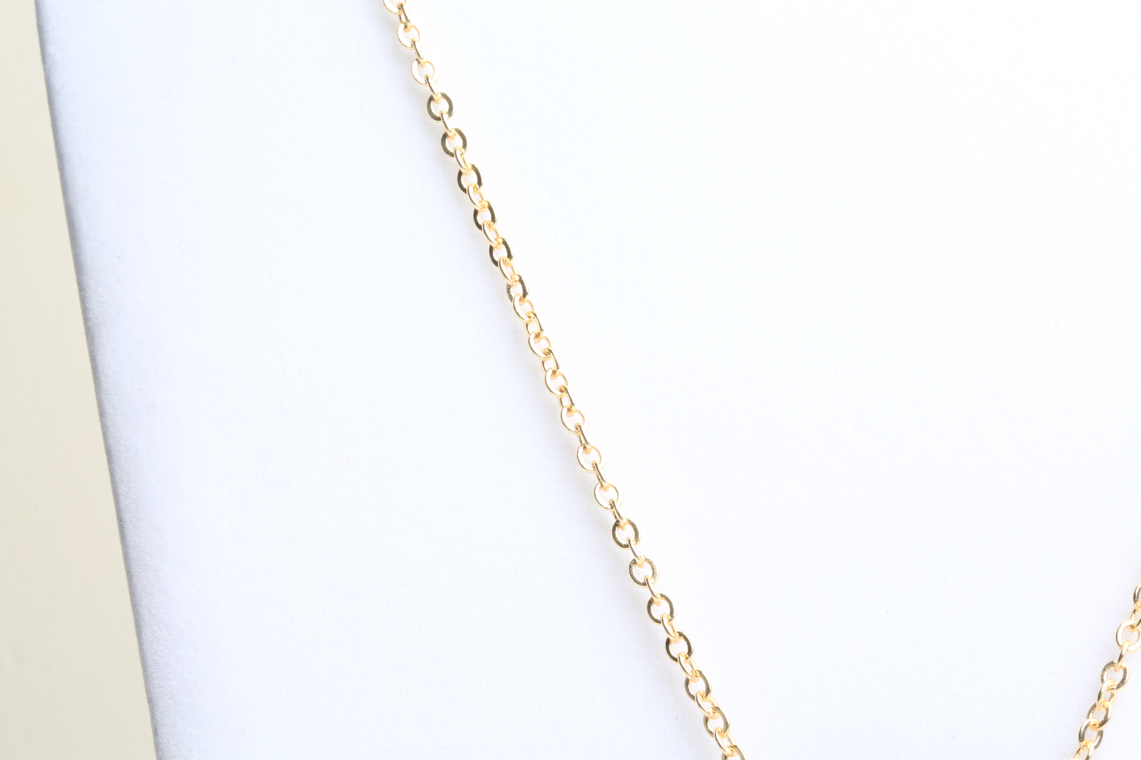 Gold Plated Necklace with Dyed Howlite Spikes