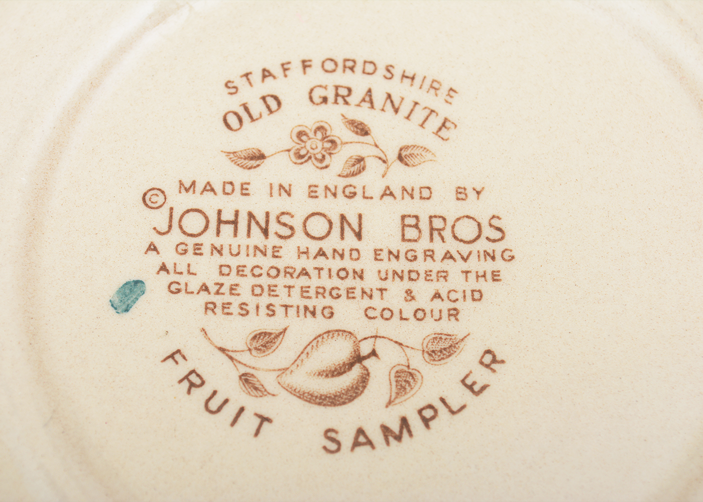 Johnson Brothers "Fruit Sampler" China