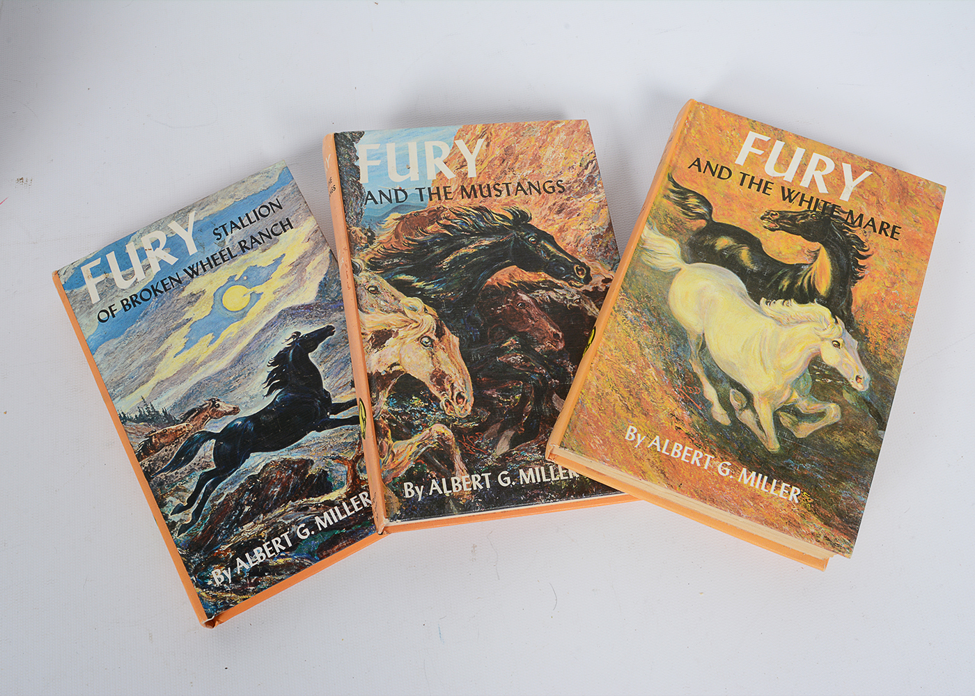 Collection of Vintage "Famous Horse Stories" Books