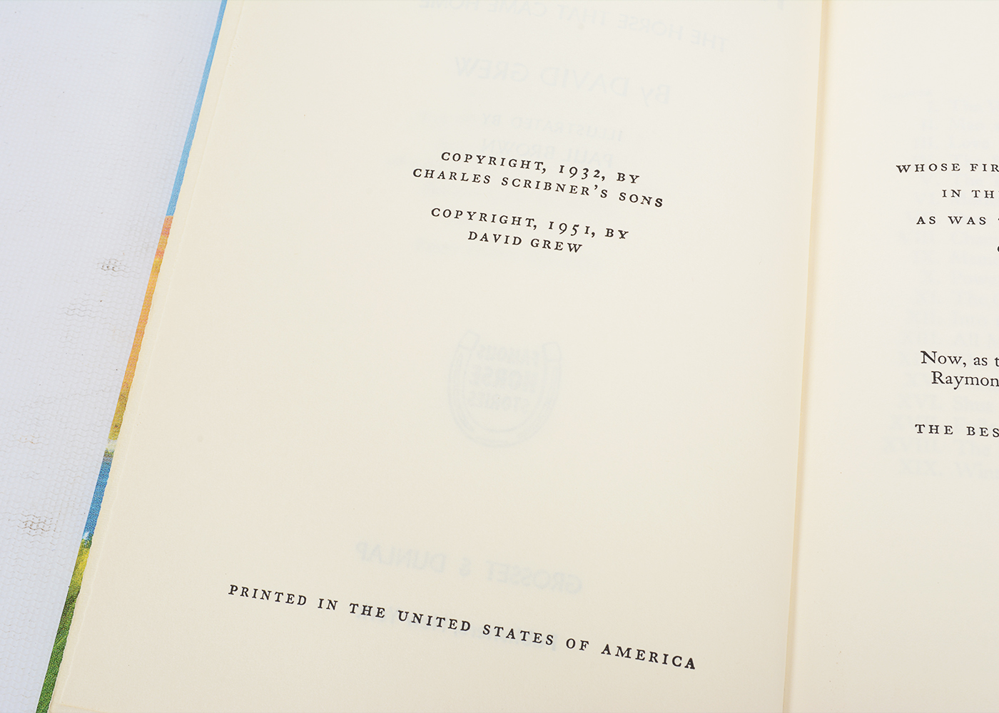 Collection of Vintage "Famous Horse Stories" Books