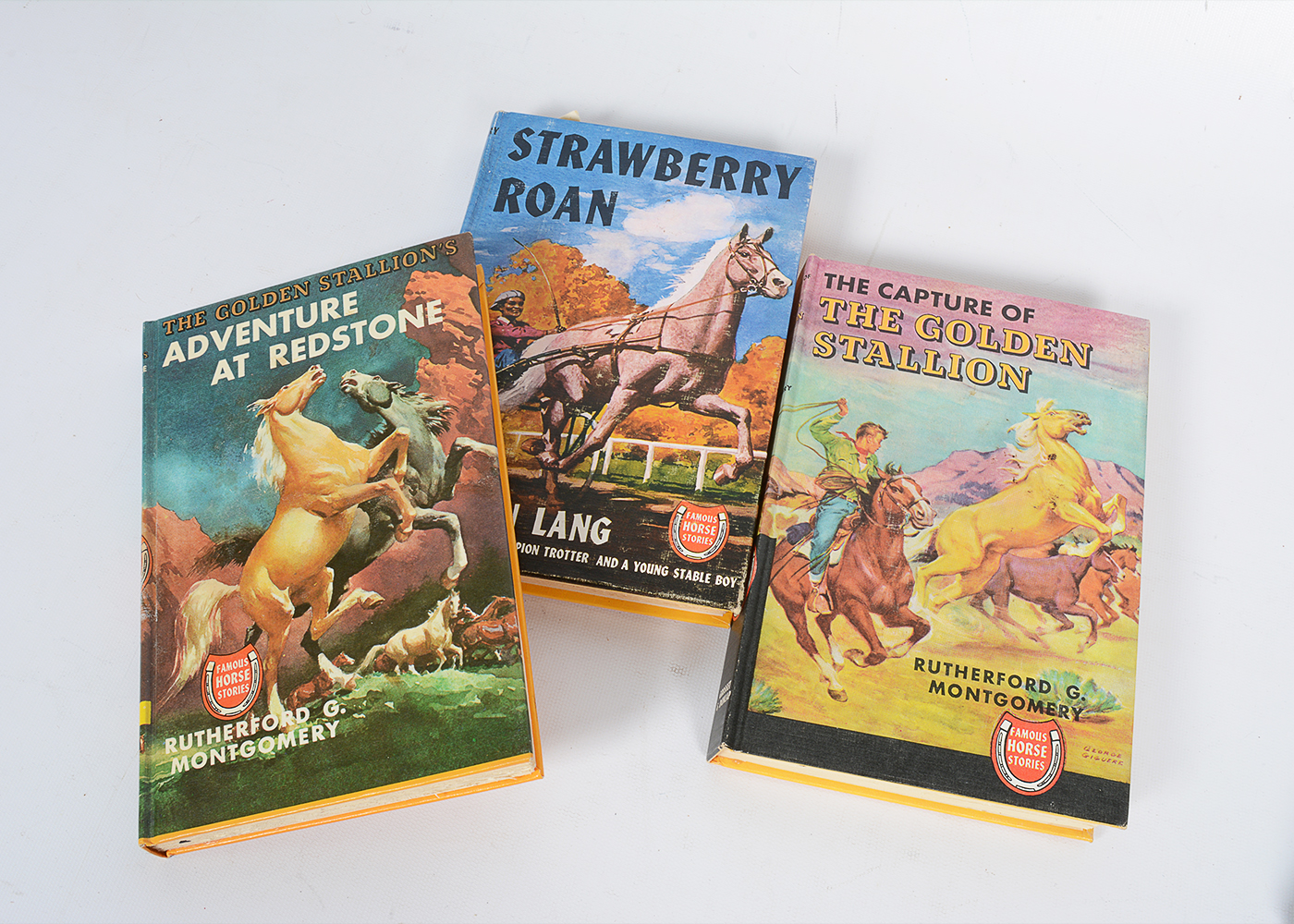 Collection of Vintage "Famous Horse Stories" Books
