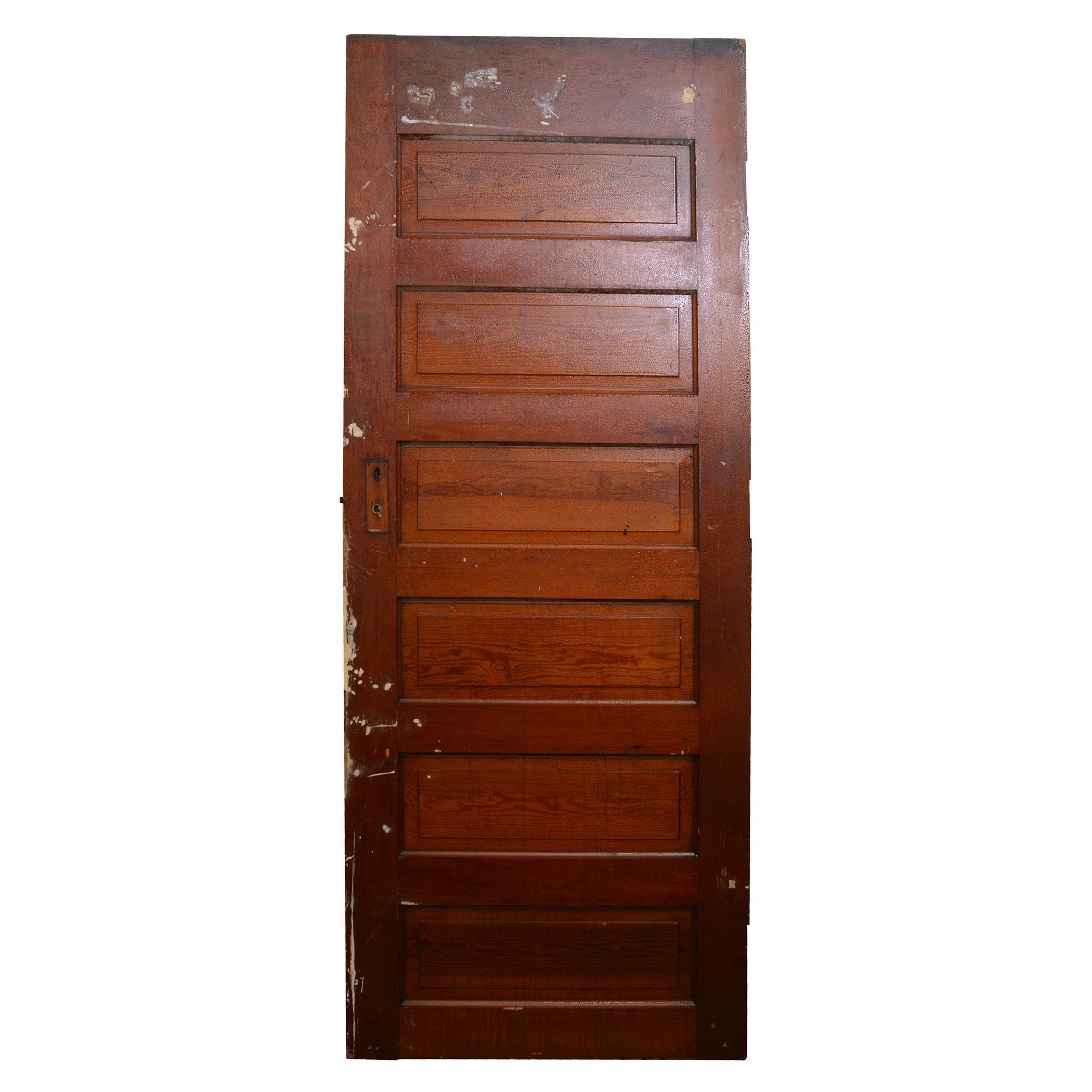 Vintage Six Panel Solid Wood Door