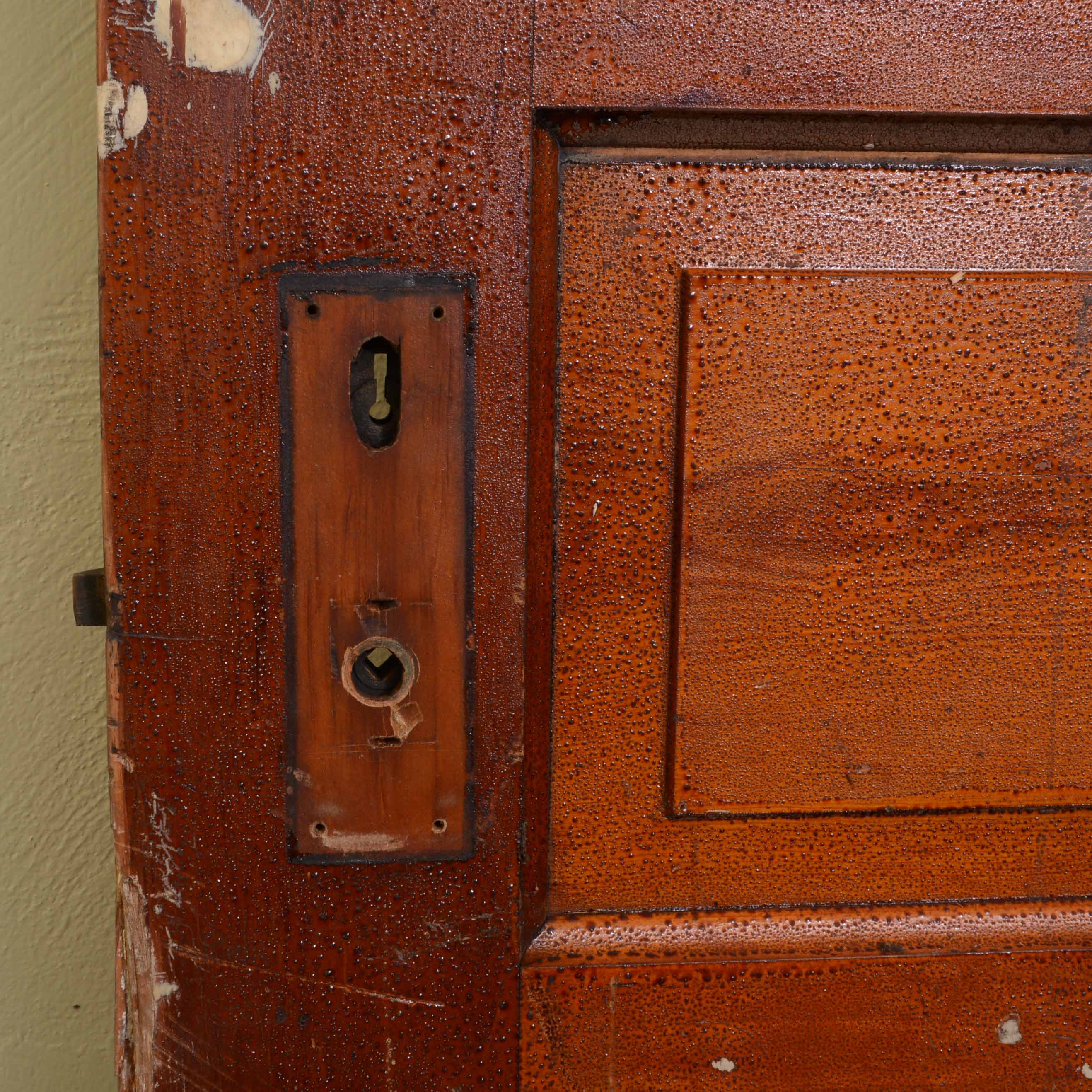 Vintage Six Panel Solid Wood Door