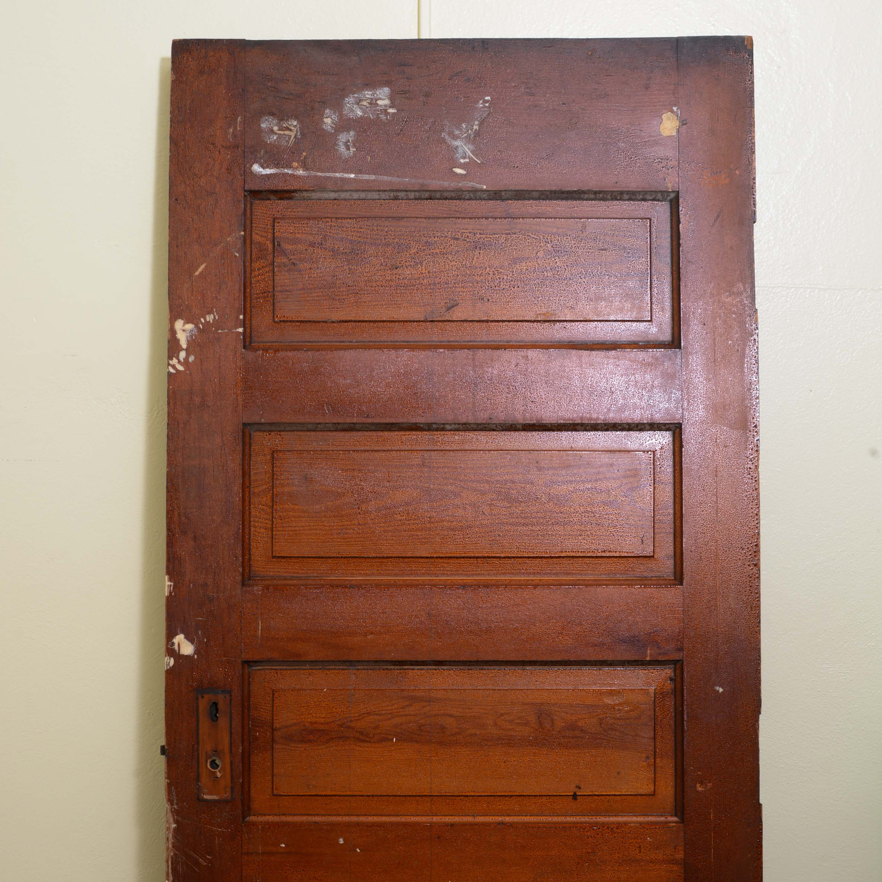 Vintage Six Panel Solid Wood Door