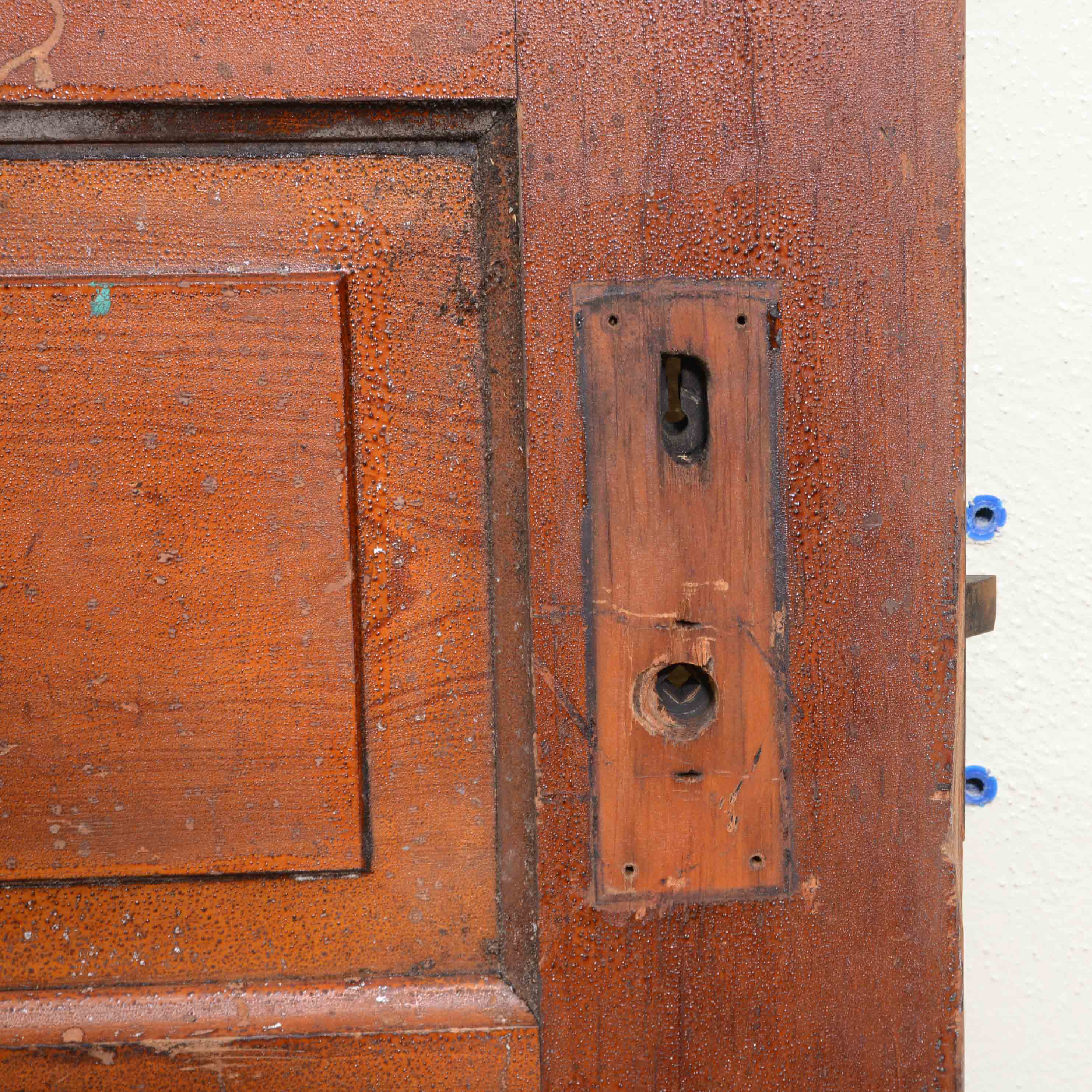 Vintage Six Panel Solid Wood Door