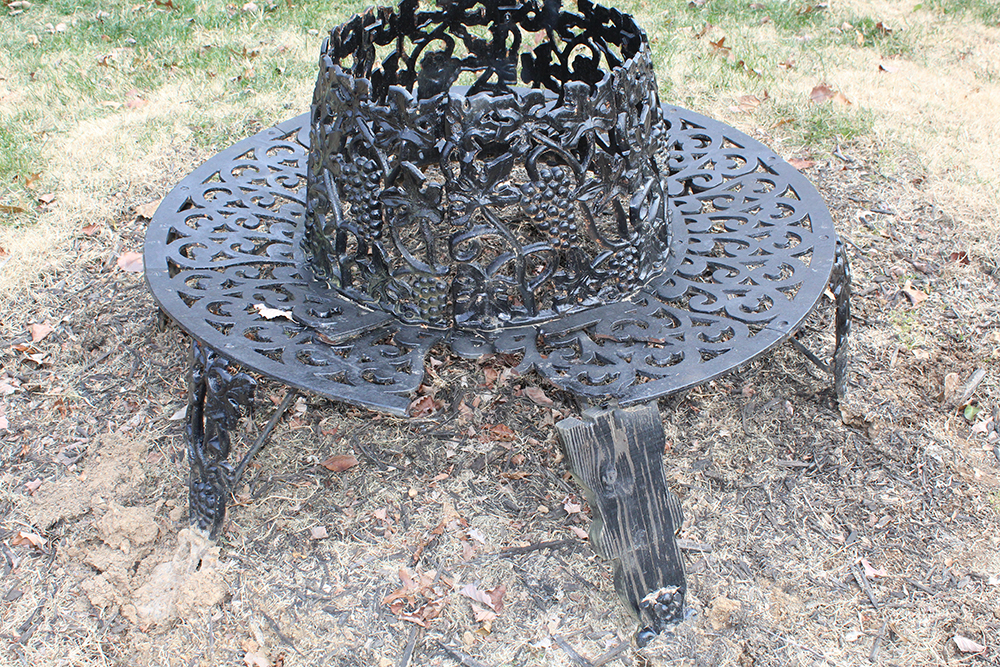 Cast Iron Circular Tree Bench