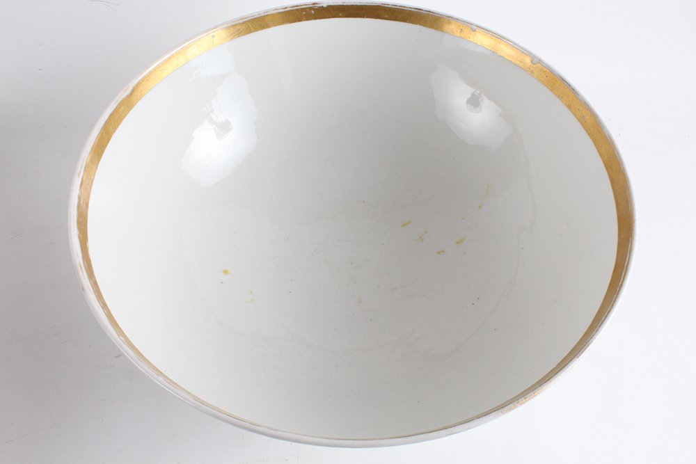 Haviland White China Serving Pieces with Gold Trim