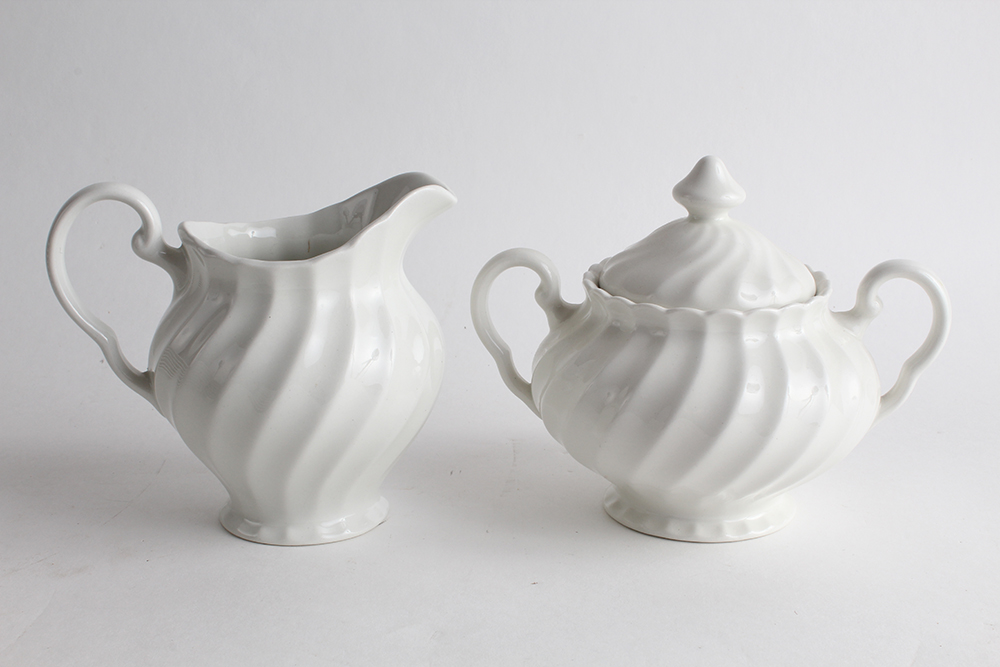 Sheffield Porcelain Fine China Place Settings in Bone White