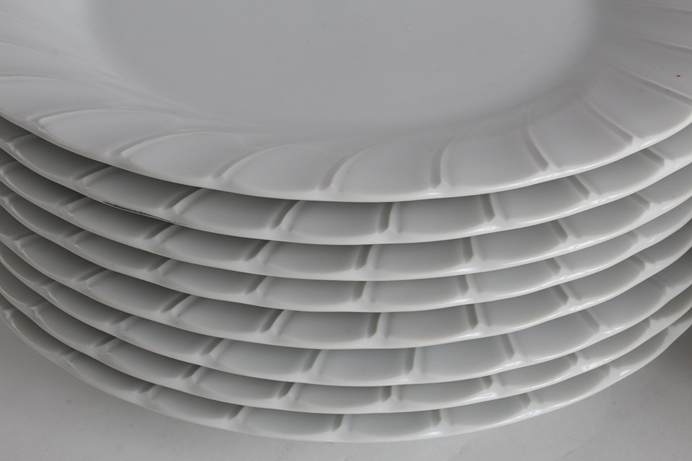 Sheffield Porcelain Fine China Place Settings in Bone White