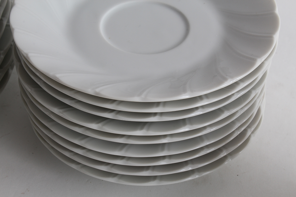 Sheffield Porcelain Fine China Place Settings in Bone White