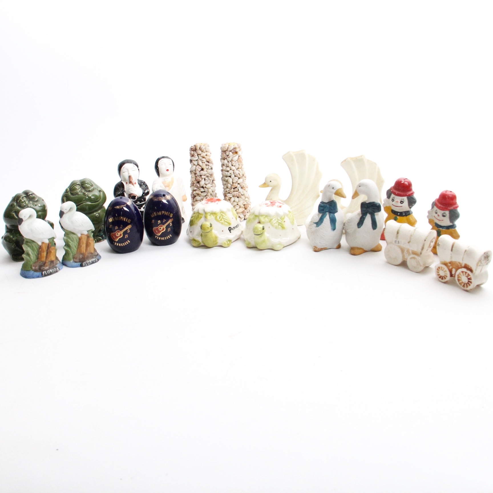 Collection of Vintage Salt and Pepper Shakers