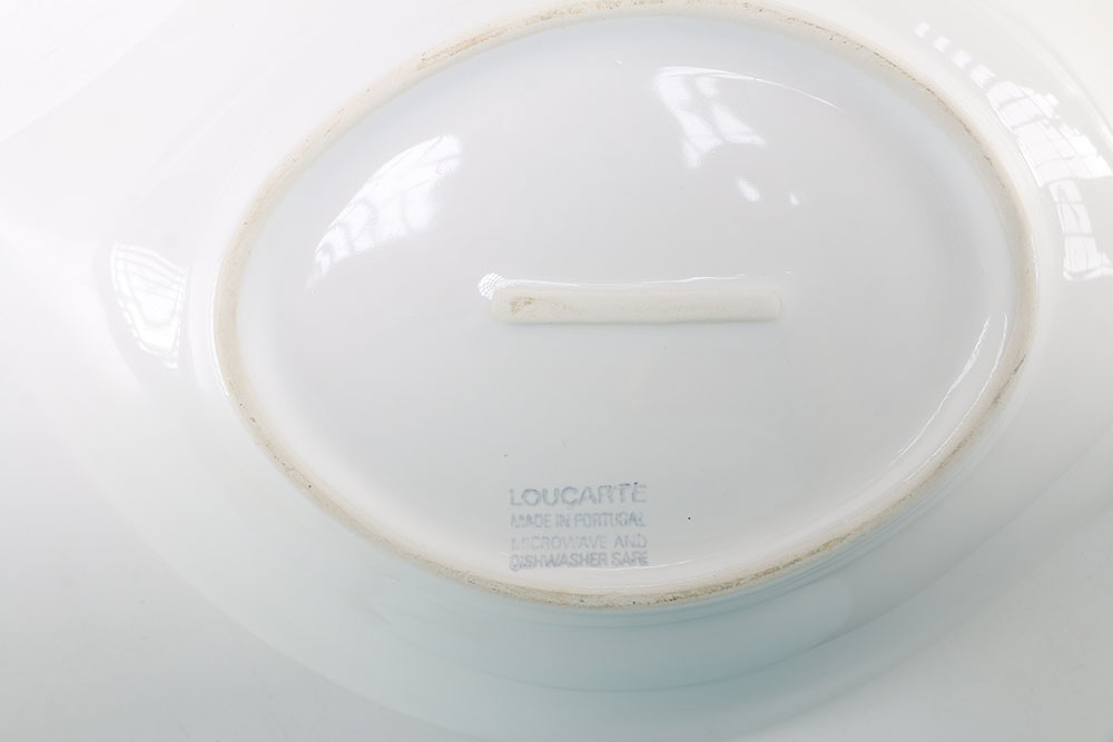 White Serving Dishes