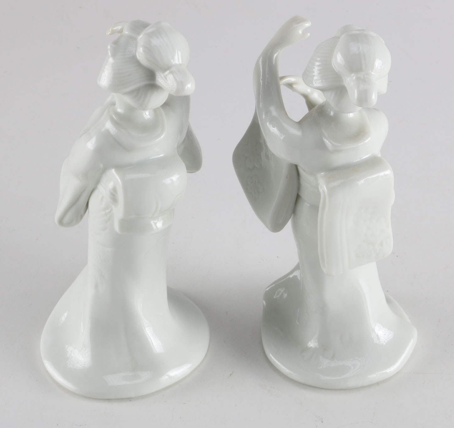 Vintage Homco Porcelain Geisha Figurines