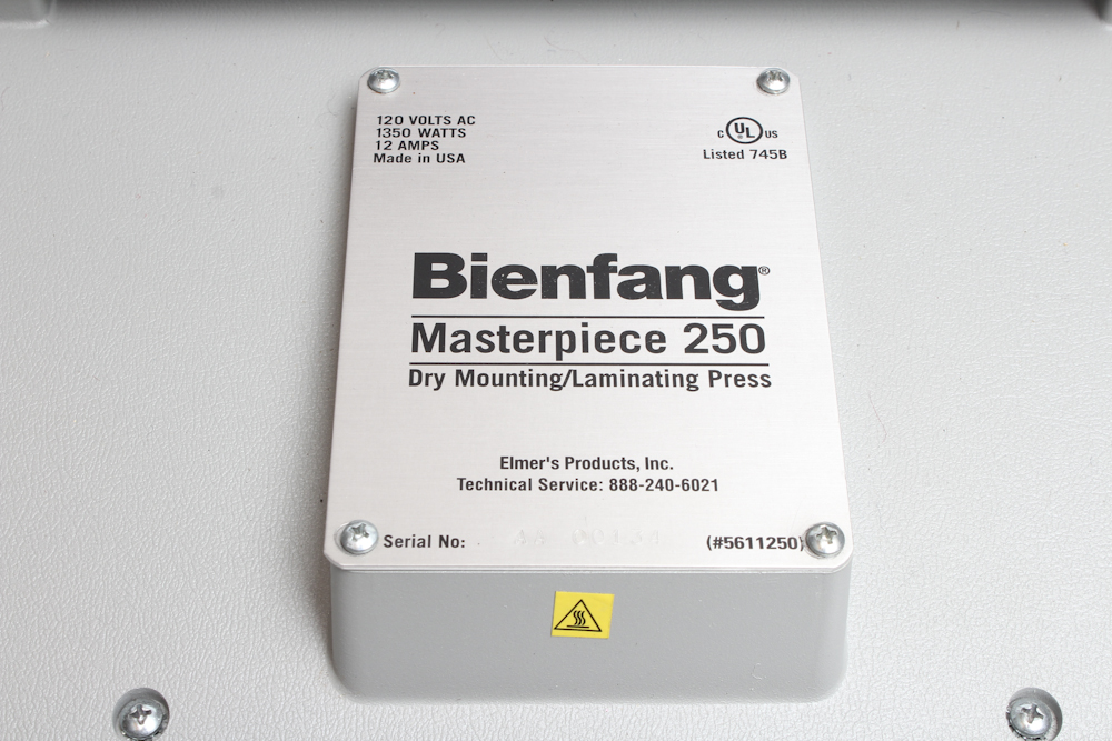 Bienfang Masterpiece 250 Dry Mounting and Laminating Press