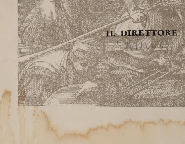 1951 Venice Biennial Art Festival Award Certificate for Billy Wilder Film "Big Carnival"