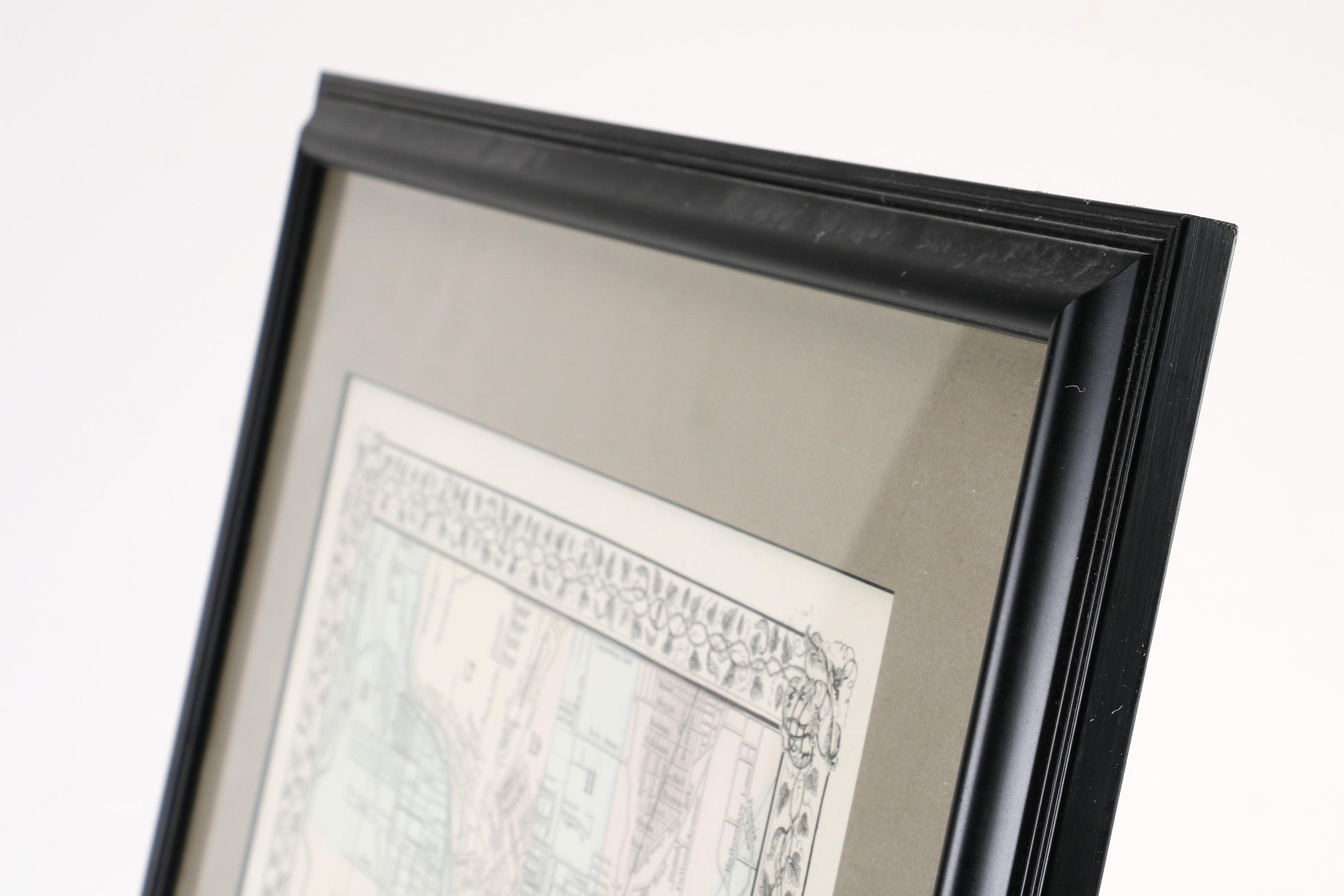 Reproduction 1870 Map of Cincinnati